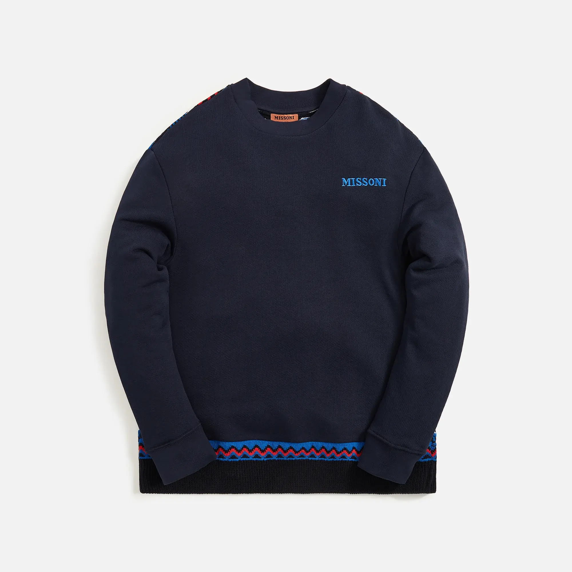 Intarsia Crewneck Sweatshirt