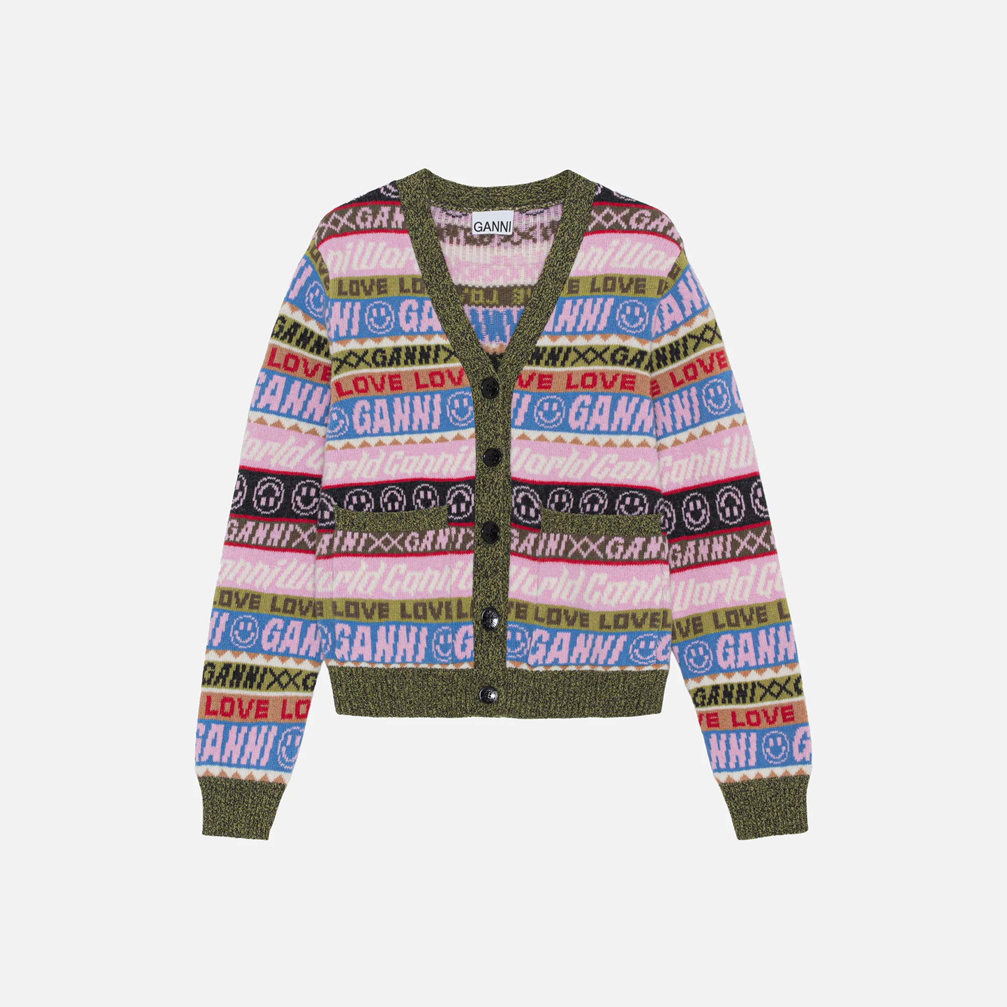 Graphic Cardigan