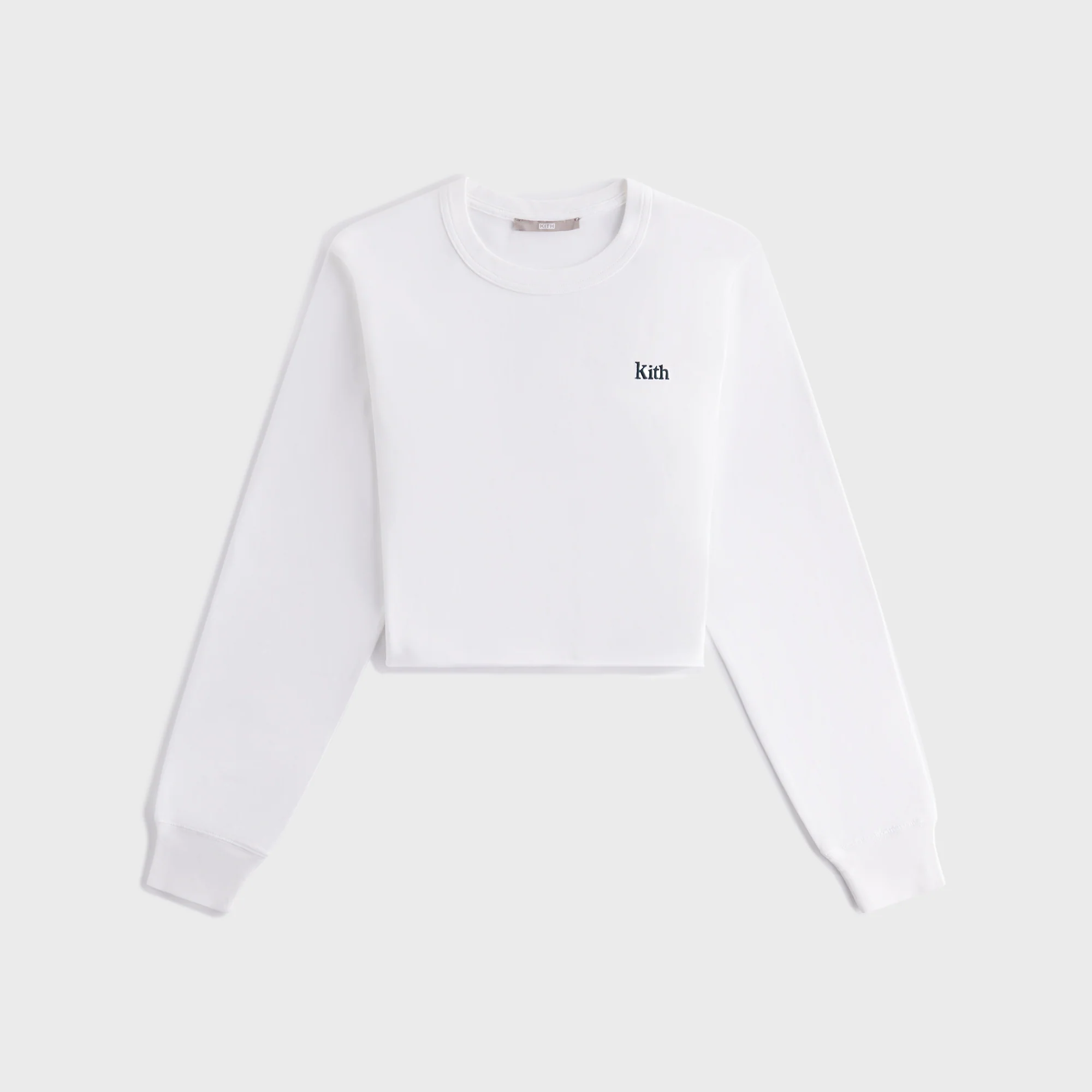 Kith Women Lucy Cropped Long Sleeve II Tee