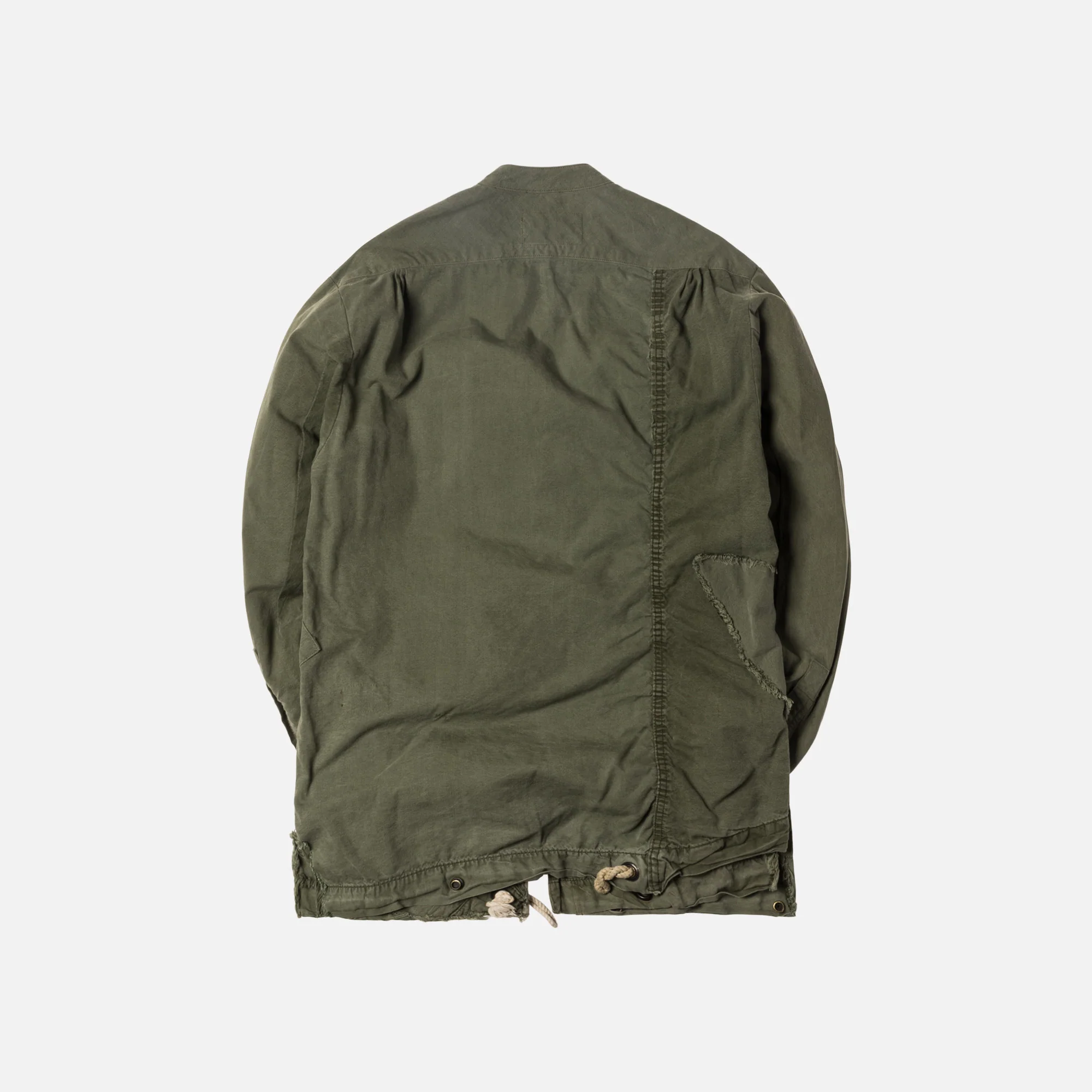 Army Patchwork Tent Studio Jacket
