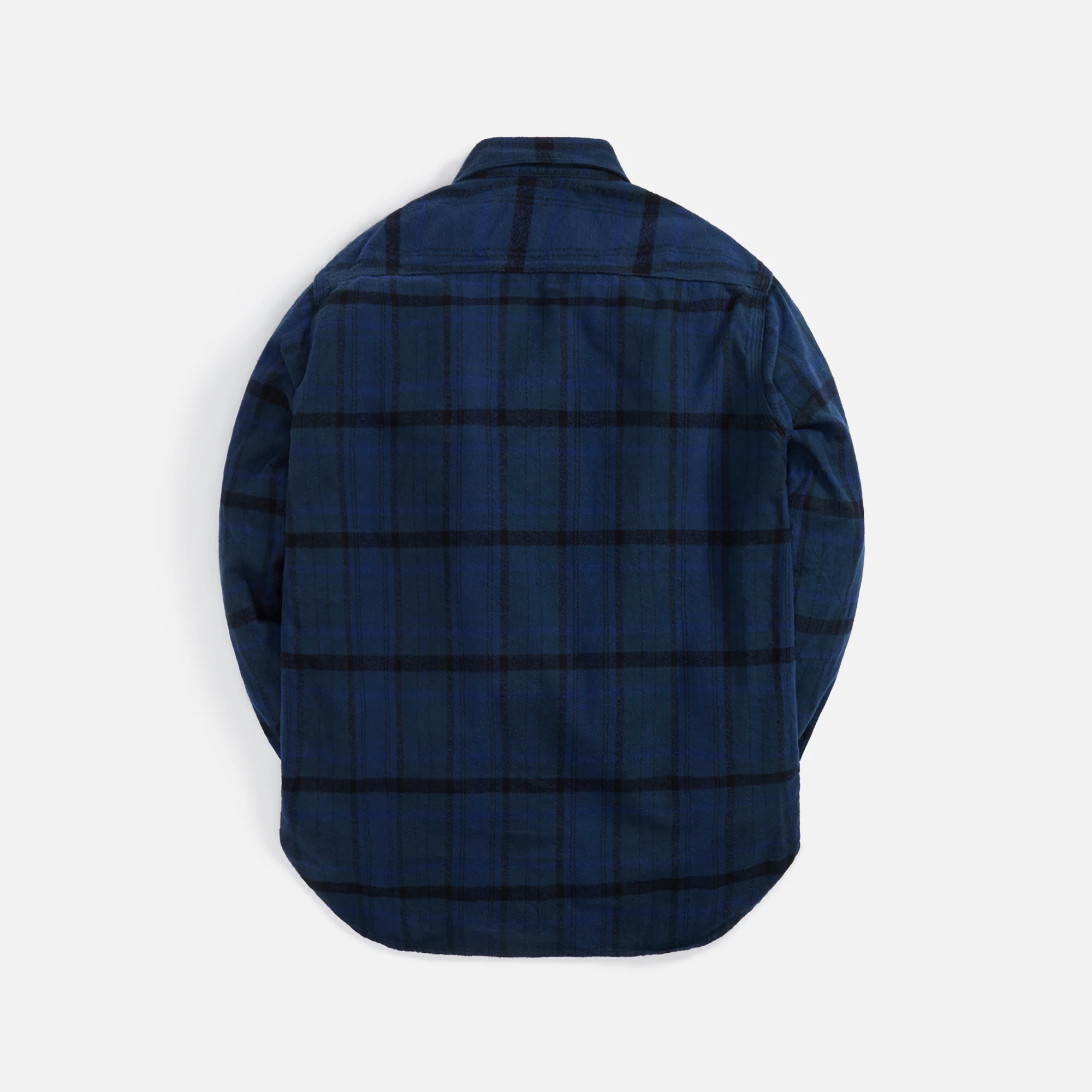 Plaid Cotton Flannel Work Shirt