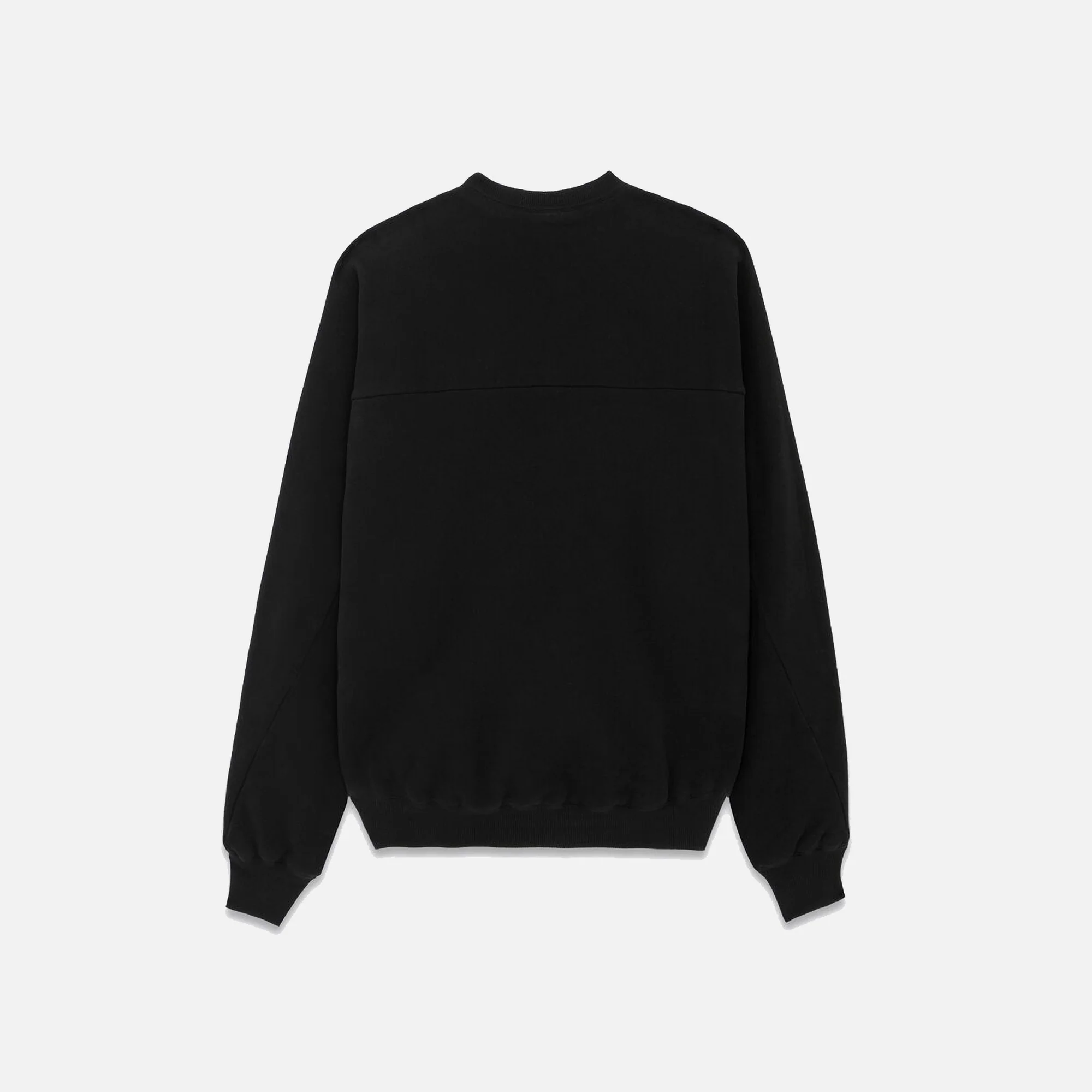 Col Rond Raglan Sweater- Noir