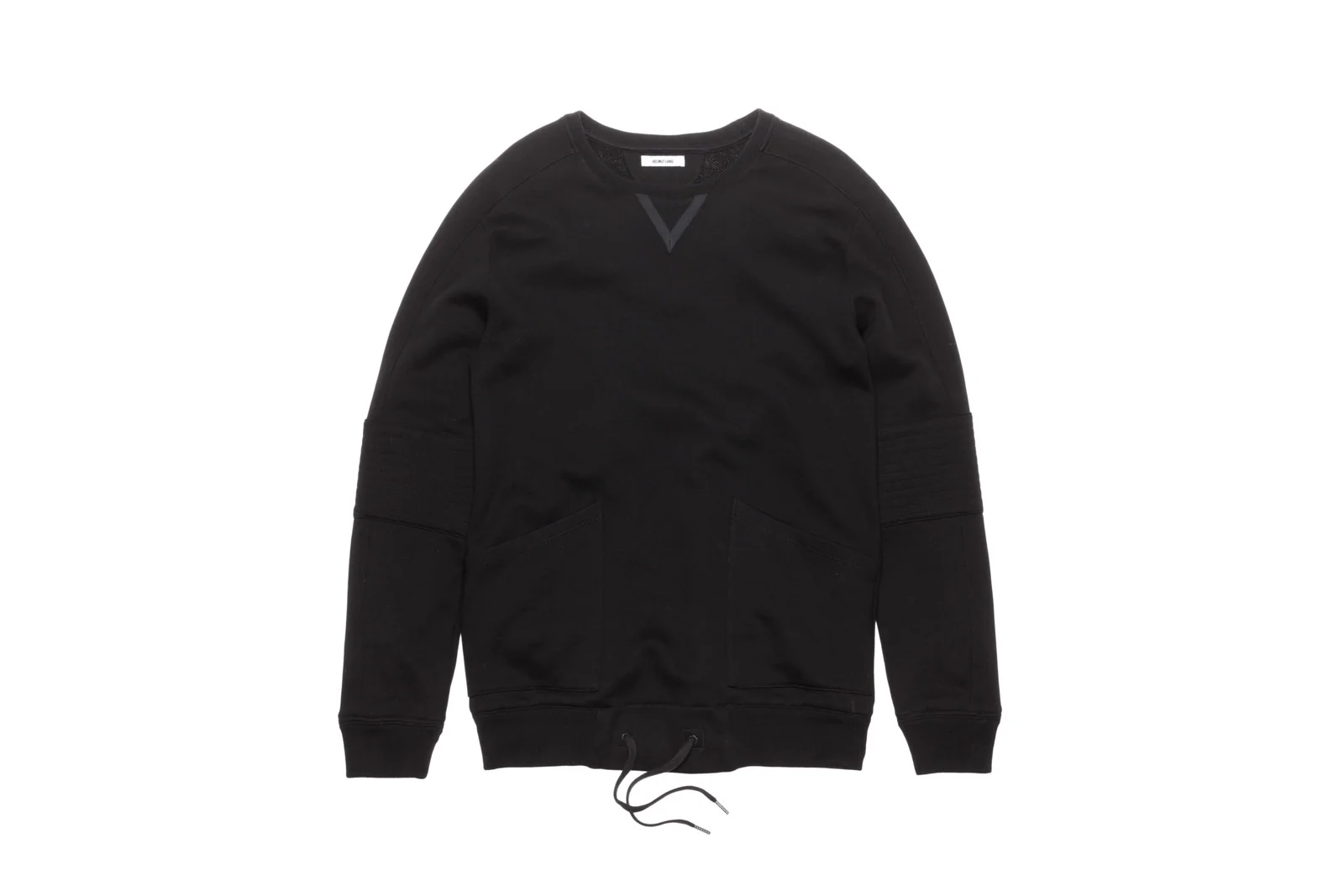 Drawcord Crewneck