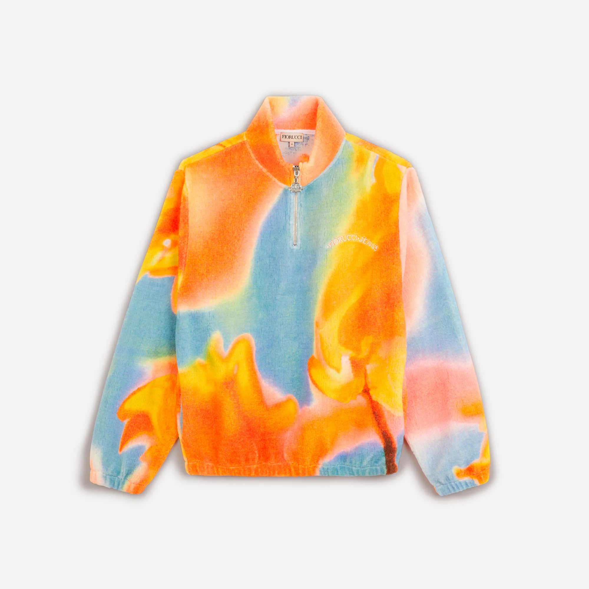 Watercolour Zip Fleece