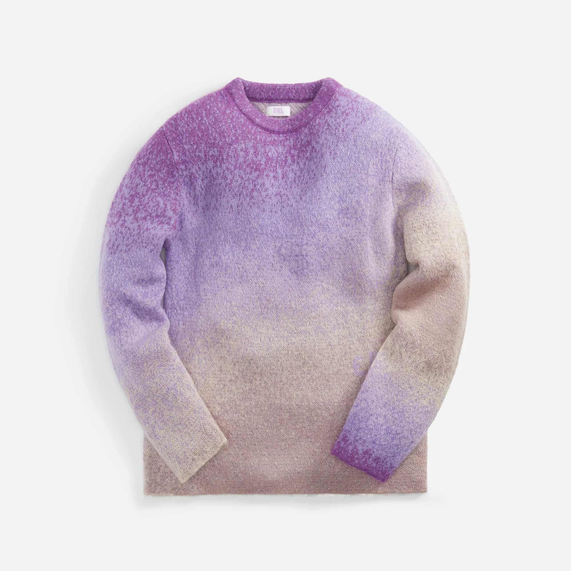 Unisex Gradient Crewneck Knit Sweater