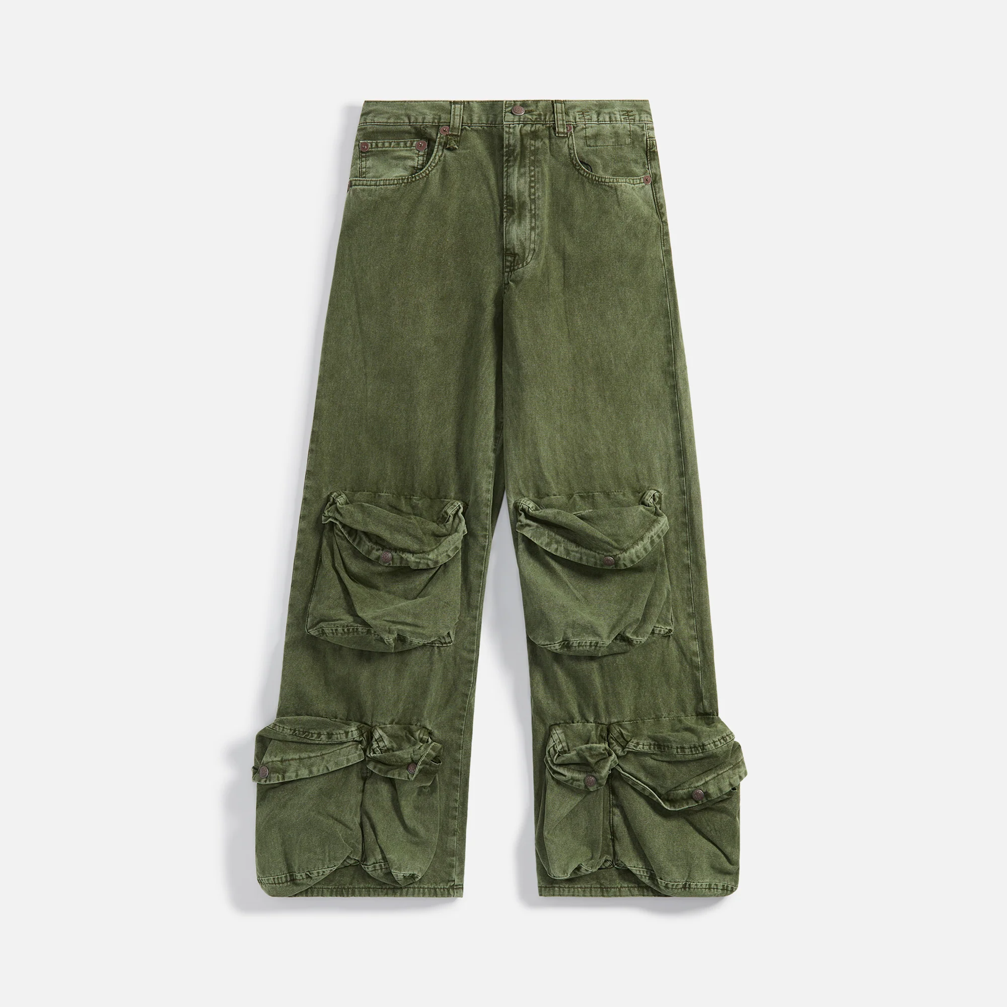 R-13 Multi Pockets Utility Jean