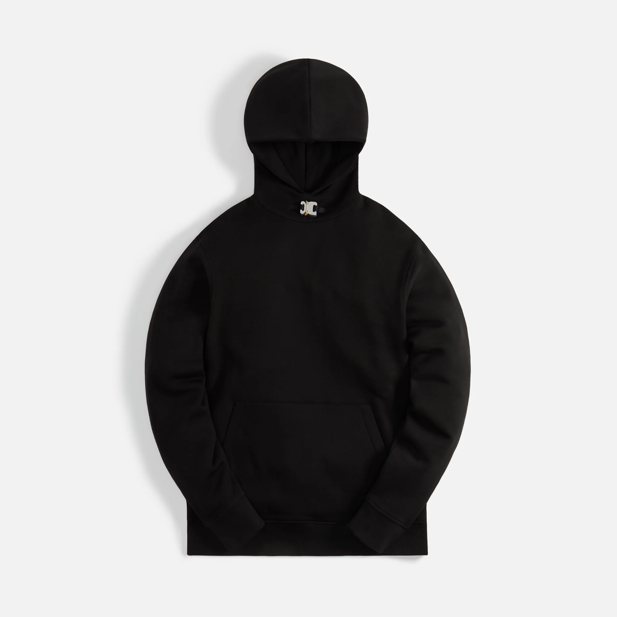 Metal Buckle Collar Hoodie
