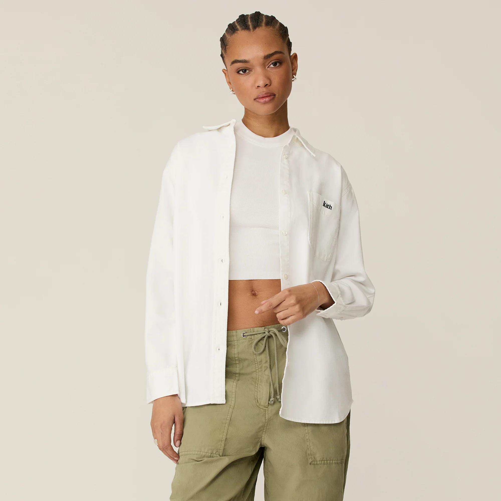 Kith Women Ora II Denim Shirt