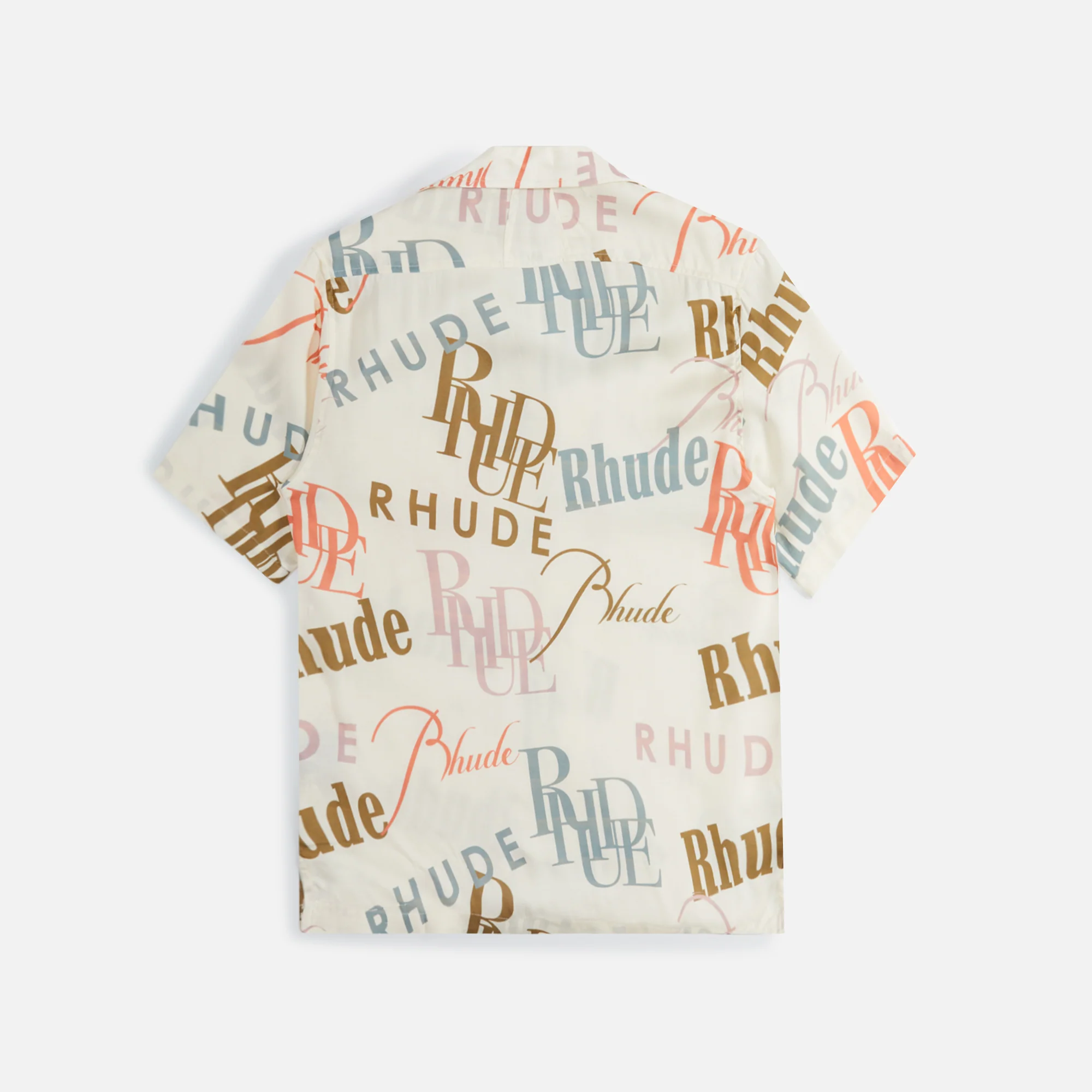 Mash-Up Logo Button Up Shirt
