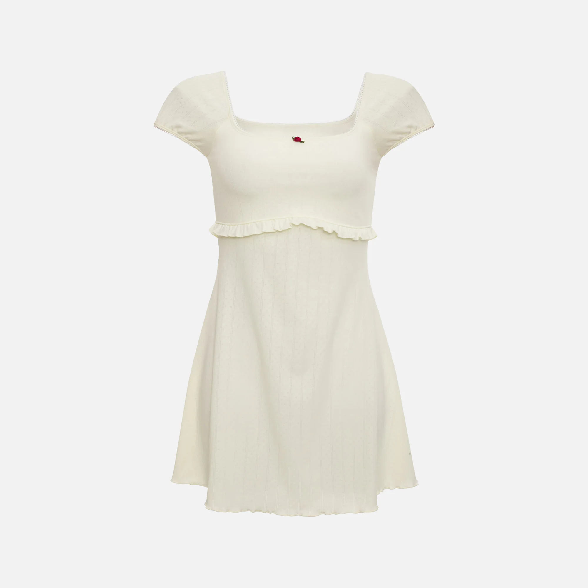 x Sydney Sweeney Rue Pointelle Dress