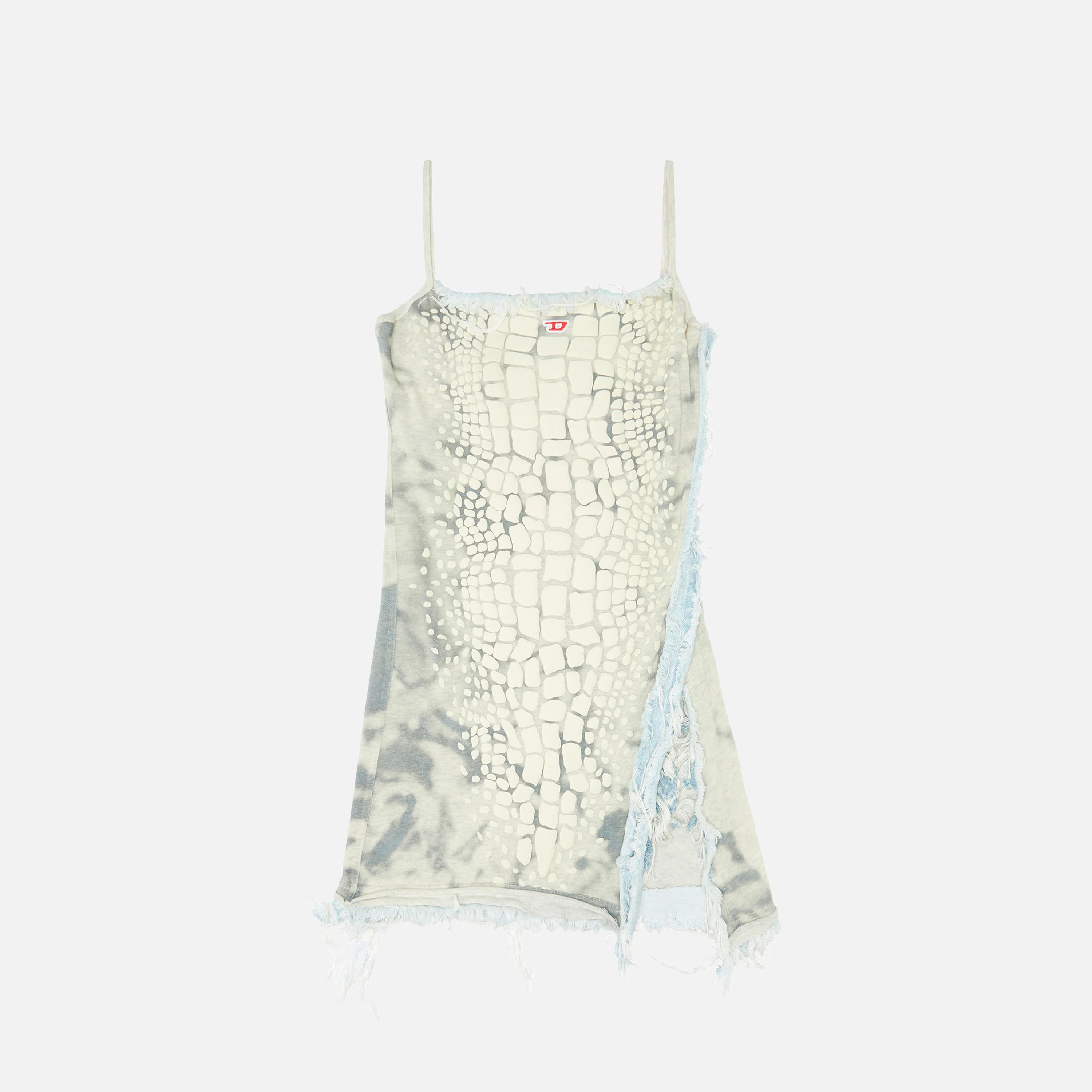 Hople Stampled Denim Dress