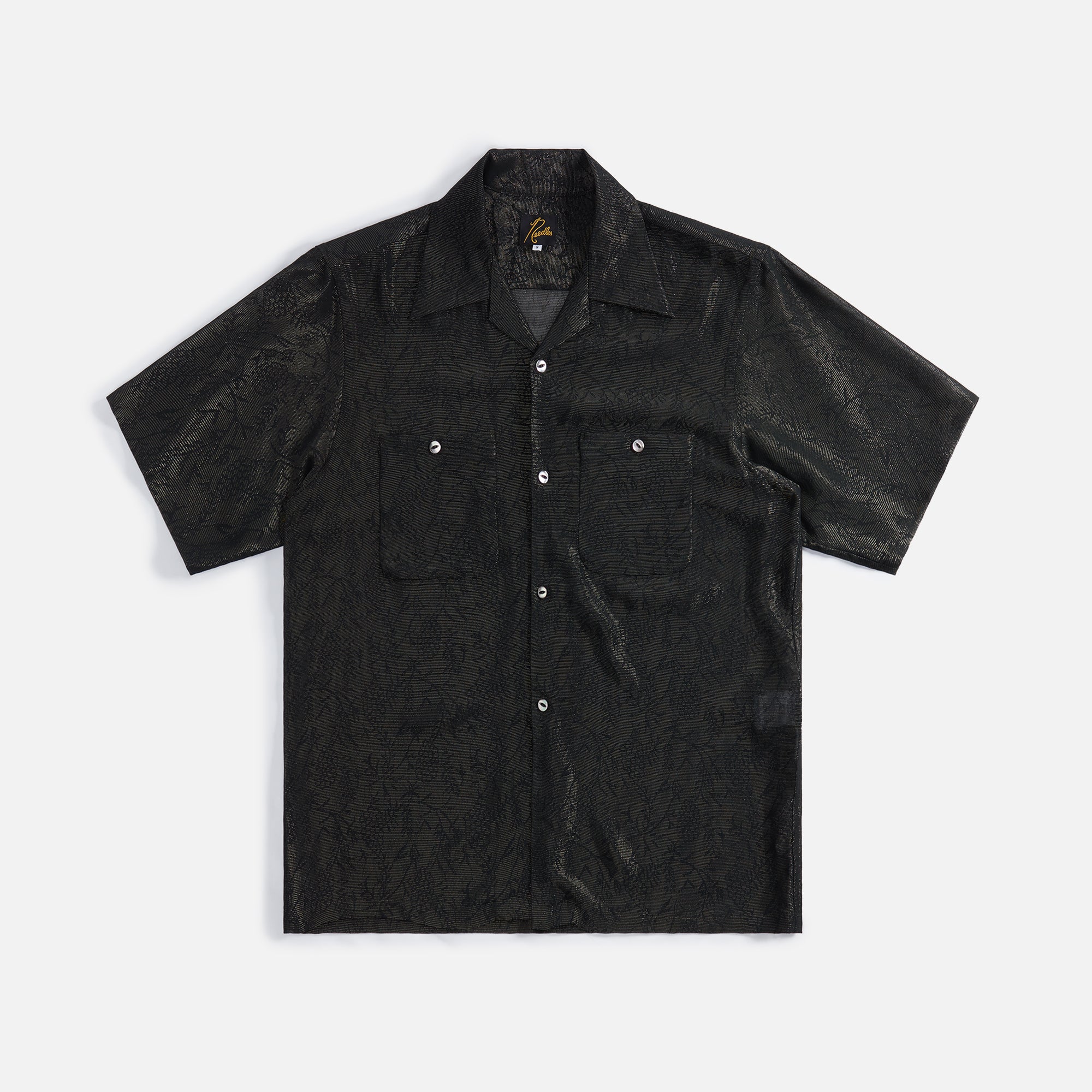 One-Up Shirt Botanical Lame Jacquard