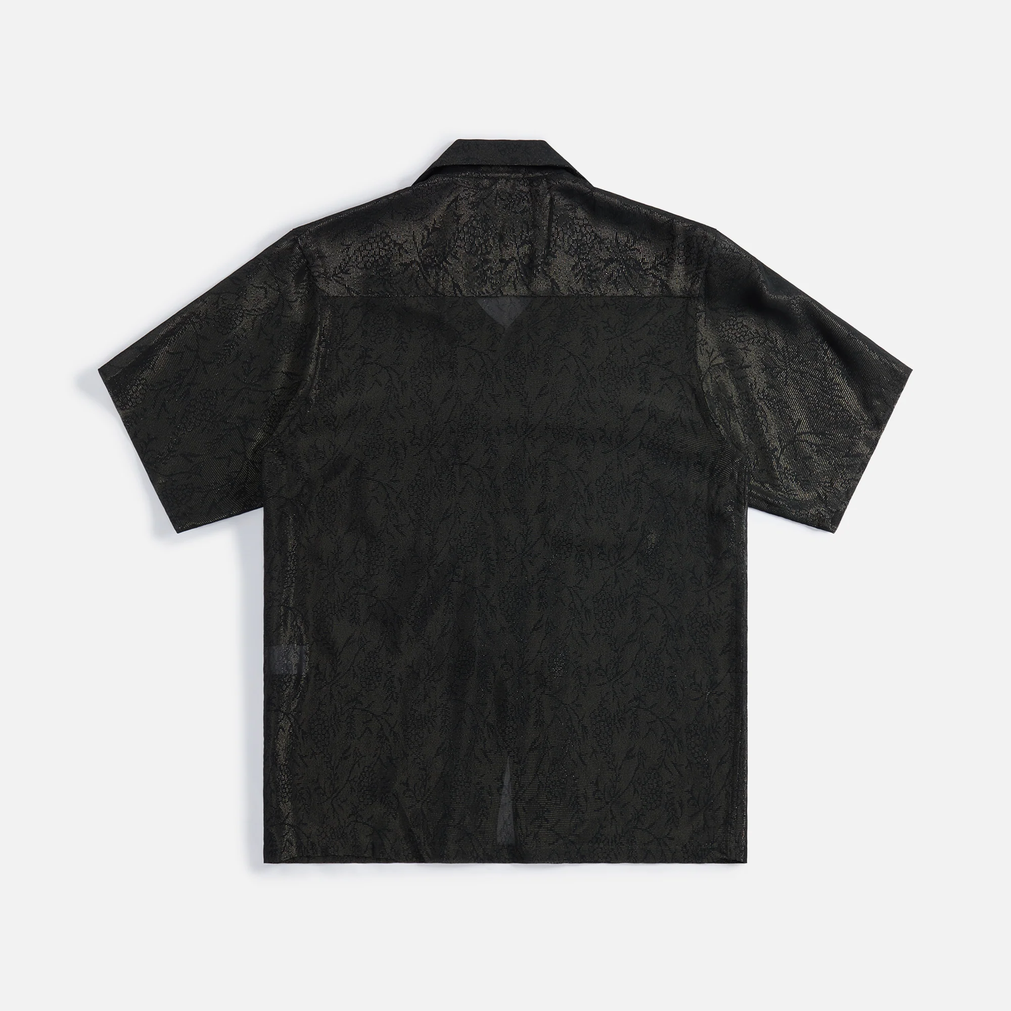 One-Up Shirt Botanical Lame Jacquard