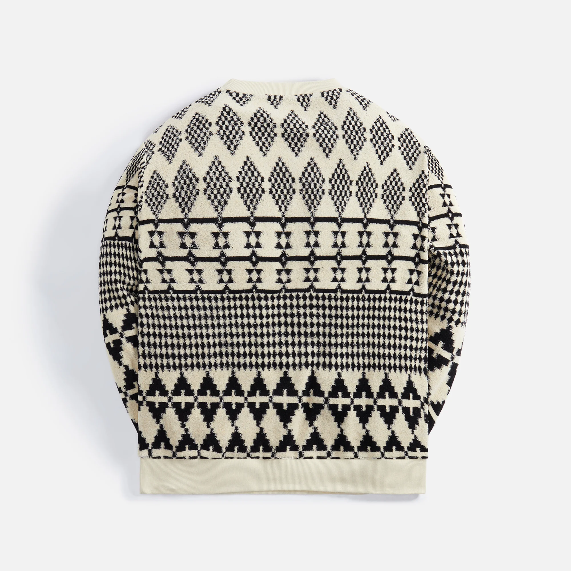 Jacquard Raglan Sweatshirt