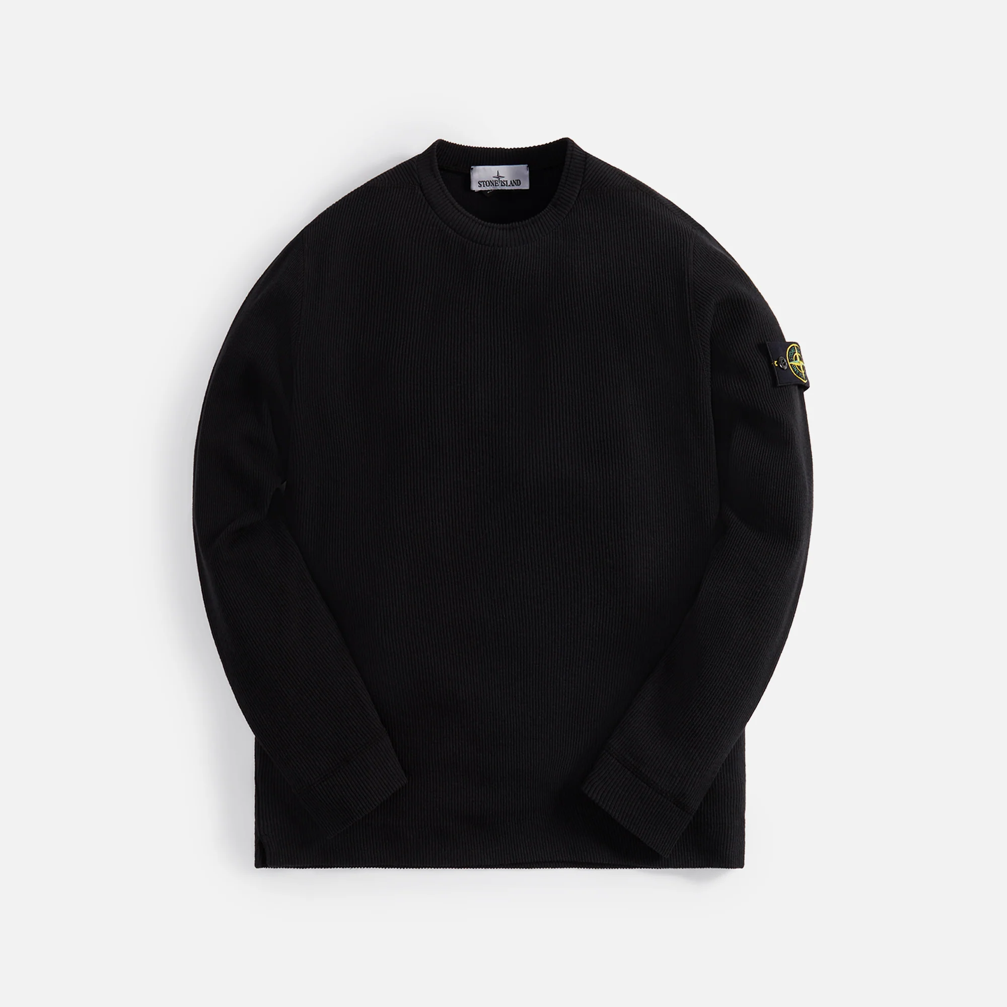 Cotton Nylon Ribbed Fleece Sweatshirt