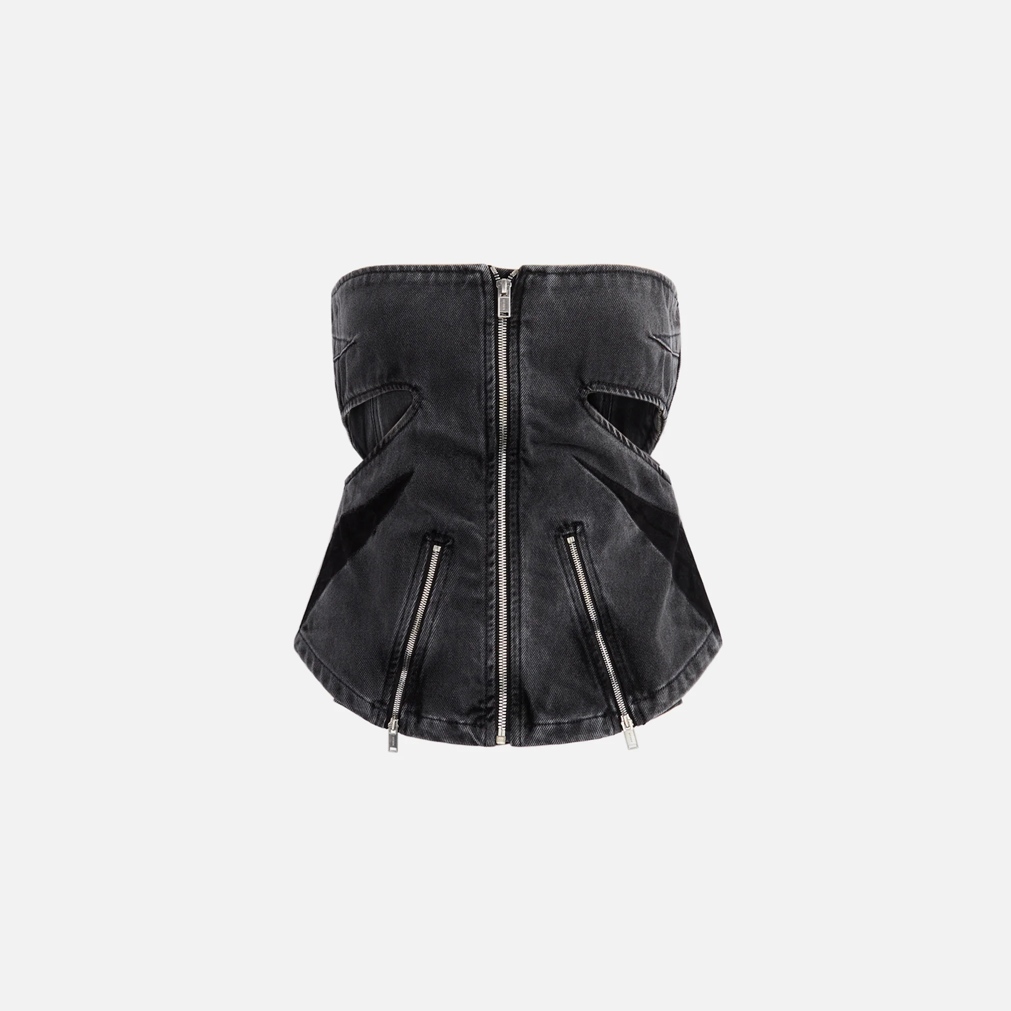 Darted Denim Corset