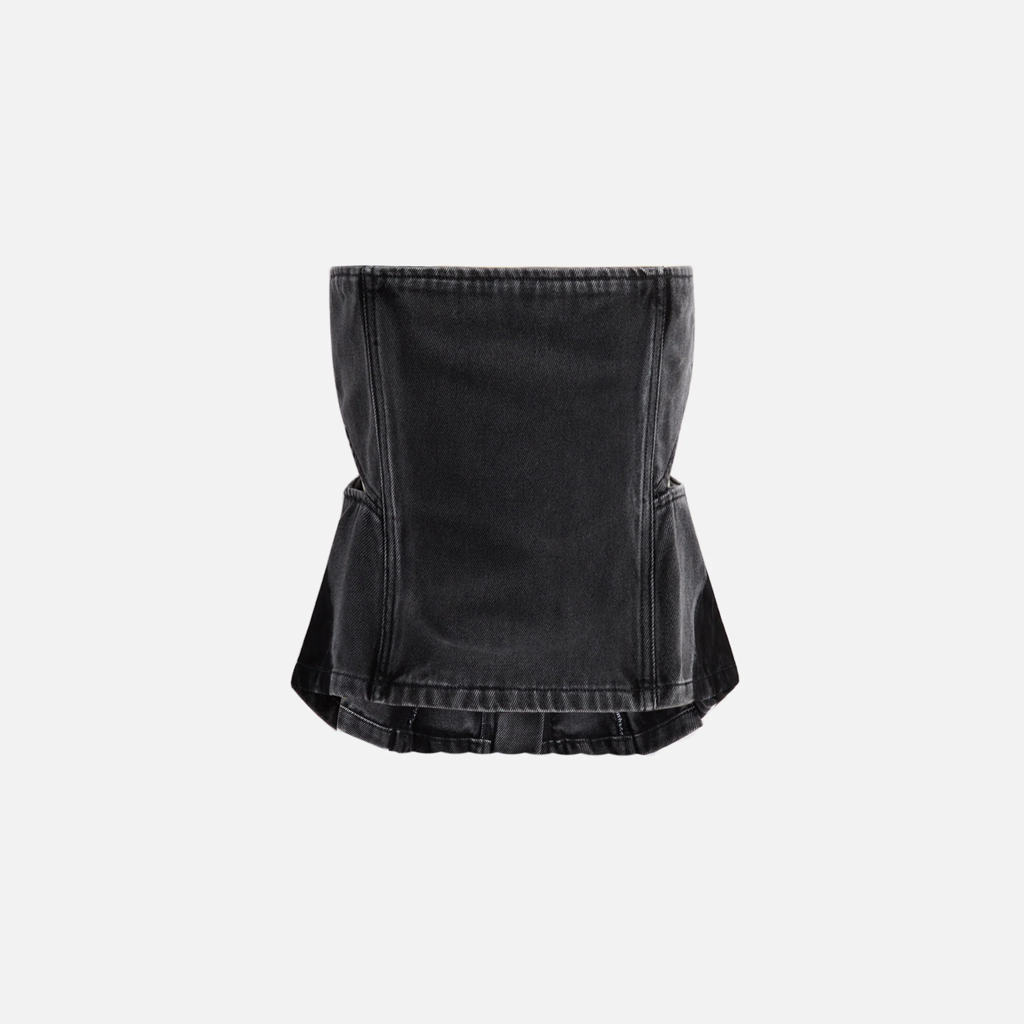 Darted Denim Corset