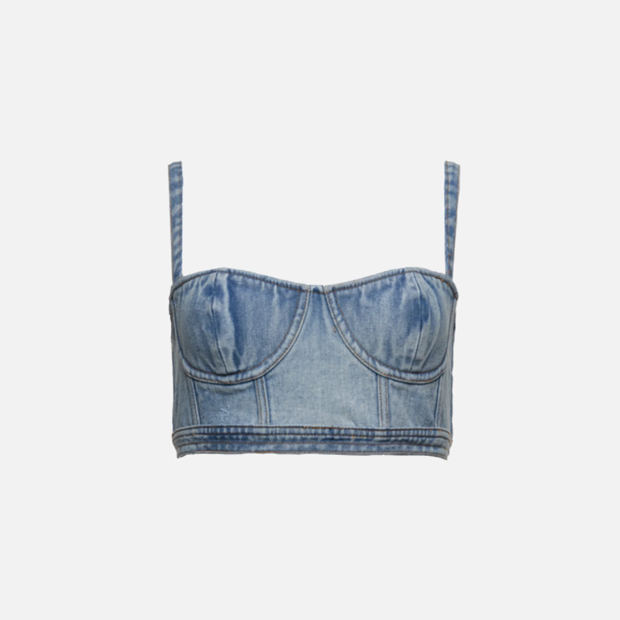 Elise Denim Top