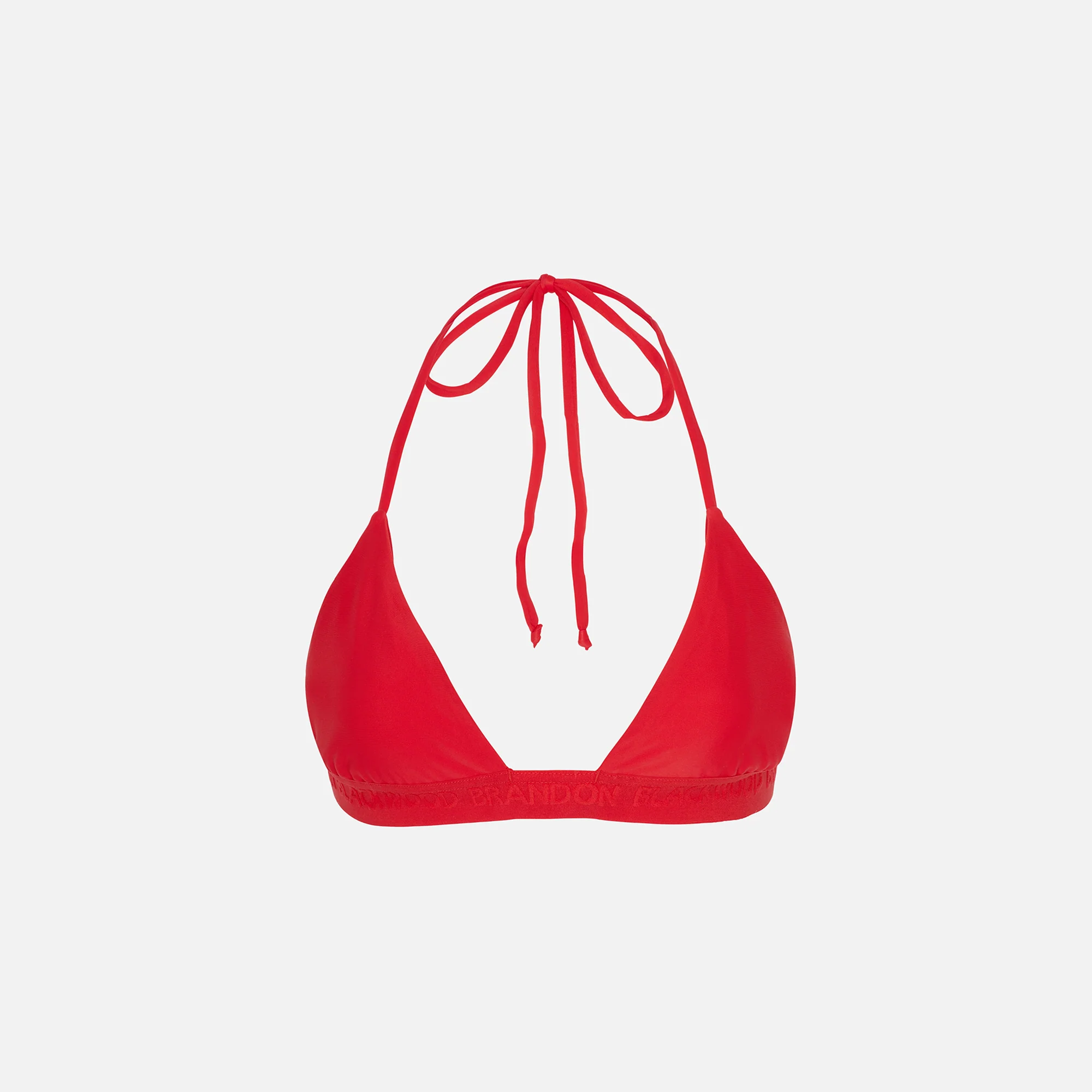 Logo Halter Bikini Top