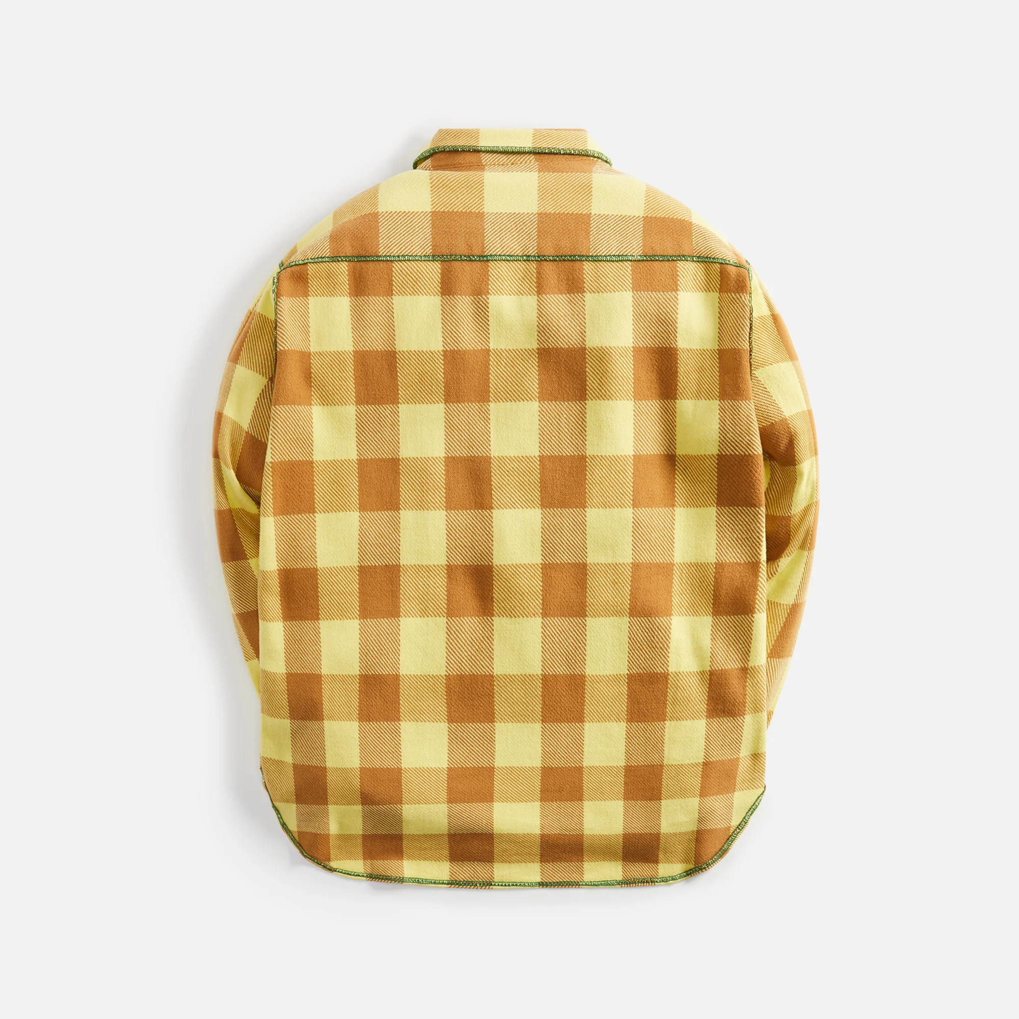 Contrast Stitch Flannel