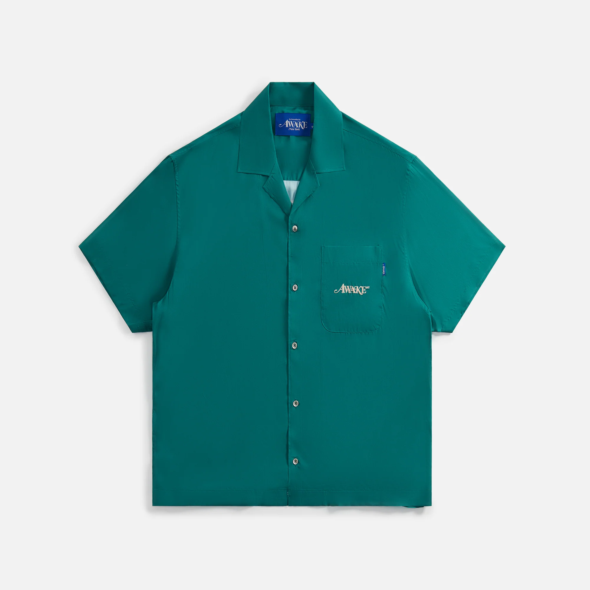 Dice Printed Rayon Camp Shirt