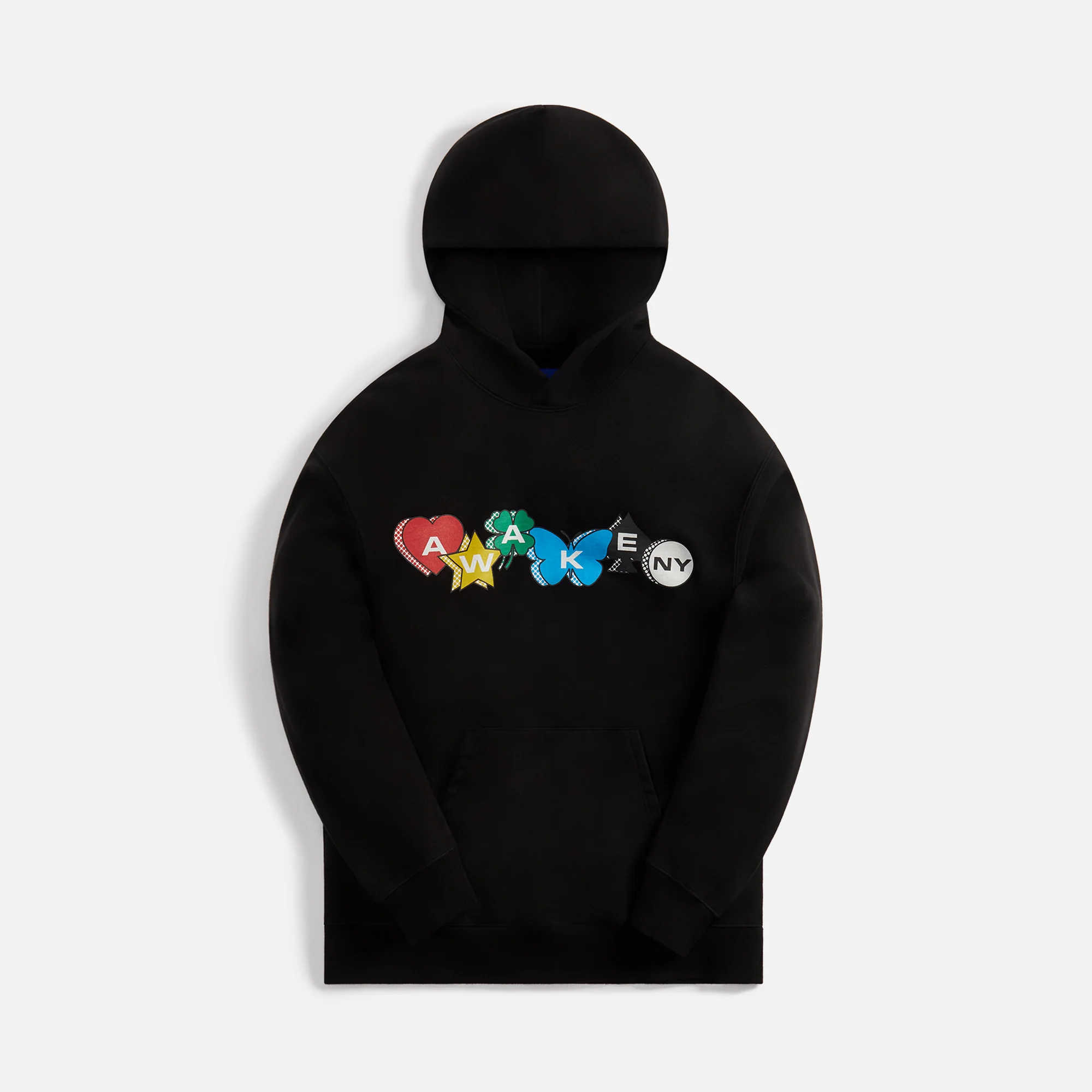 Printed Charm Logo Hoodie