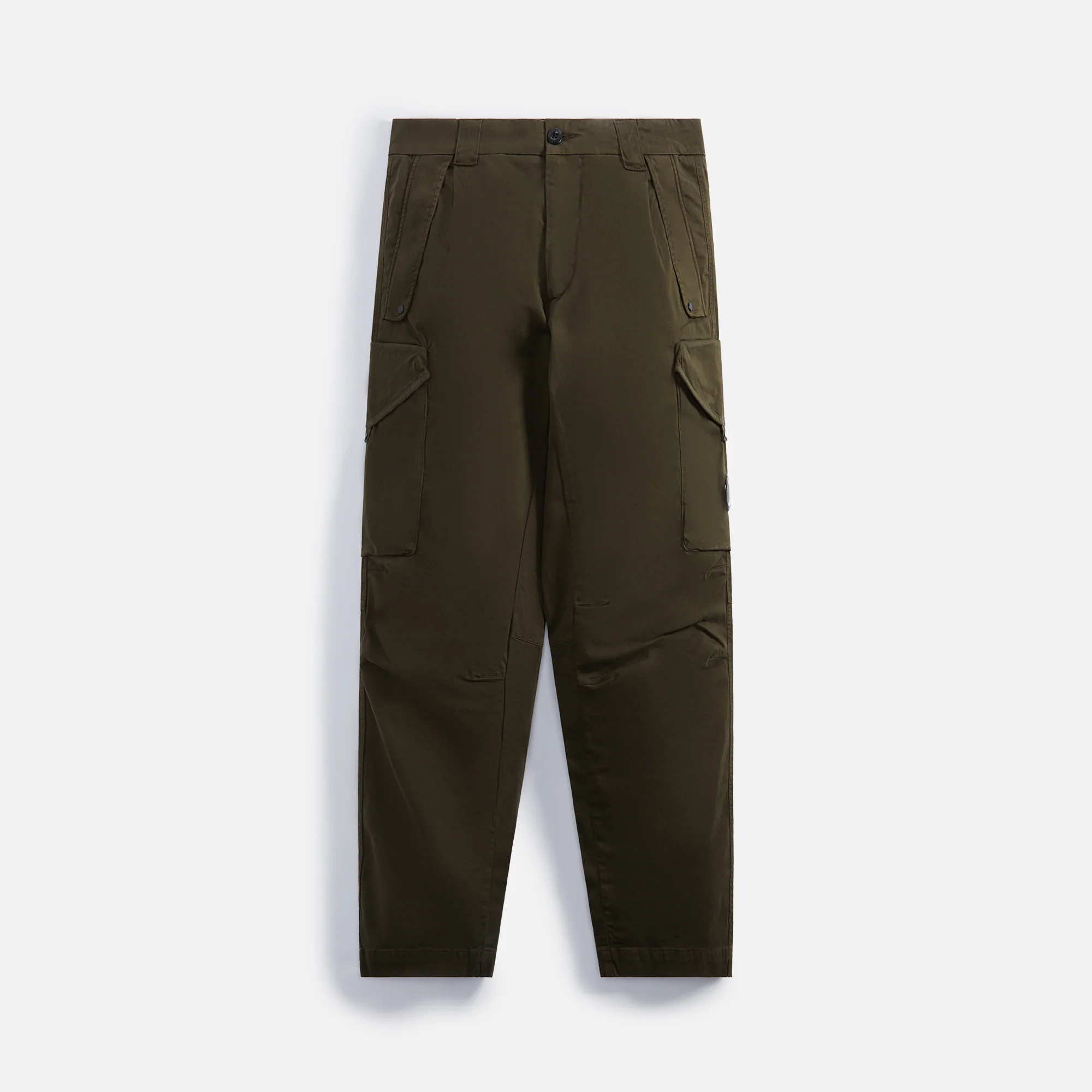 Stretch Sateen Loose Cargo Pant