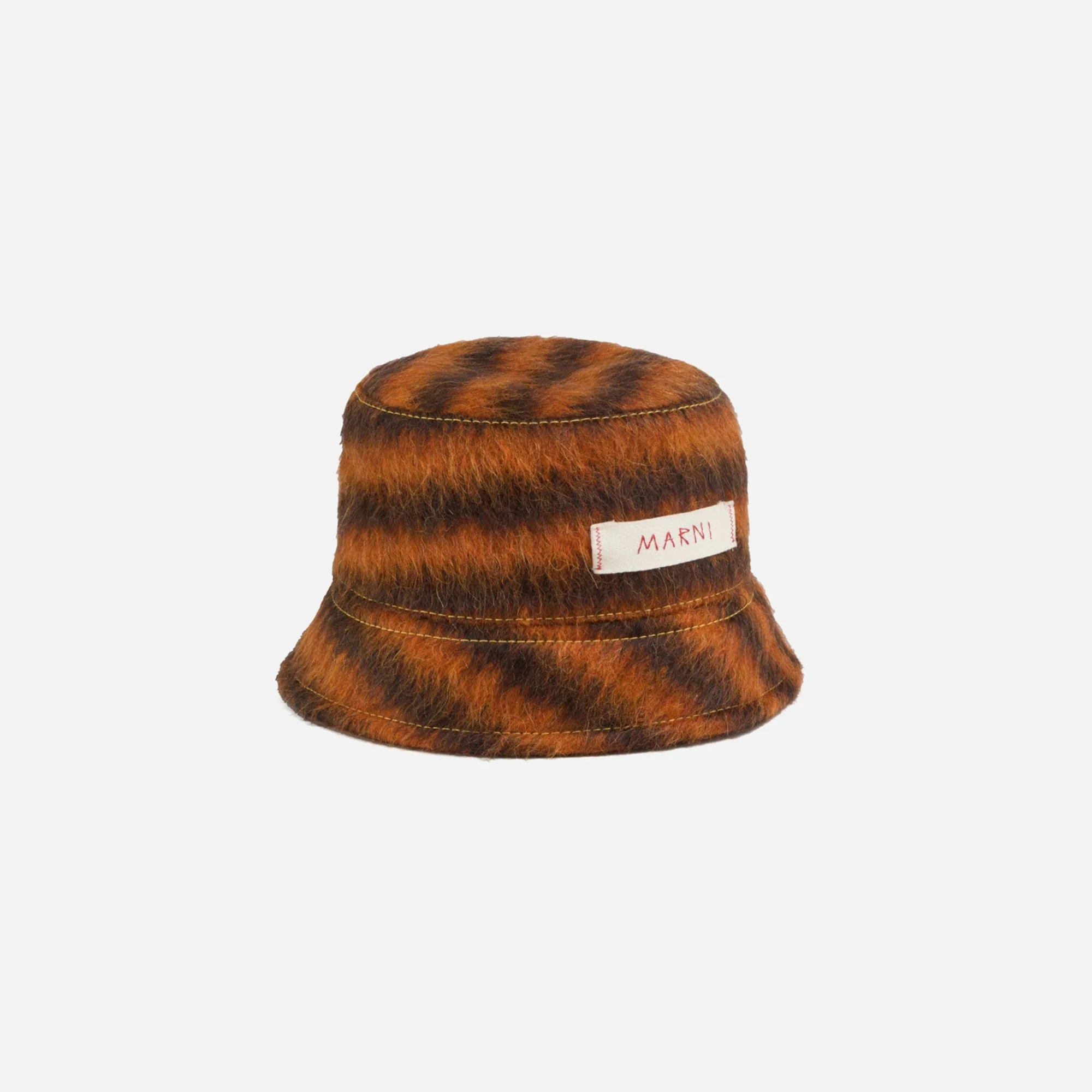 Bucket Hat with Logo Label