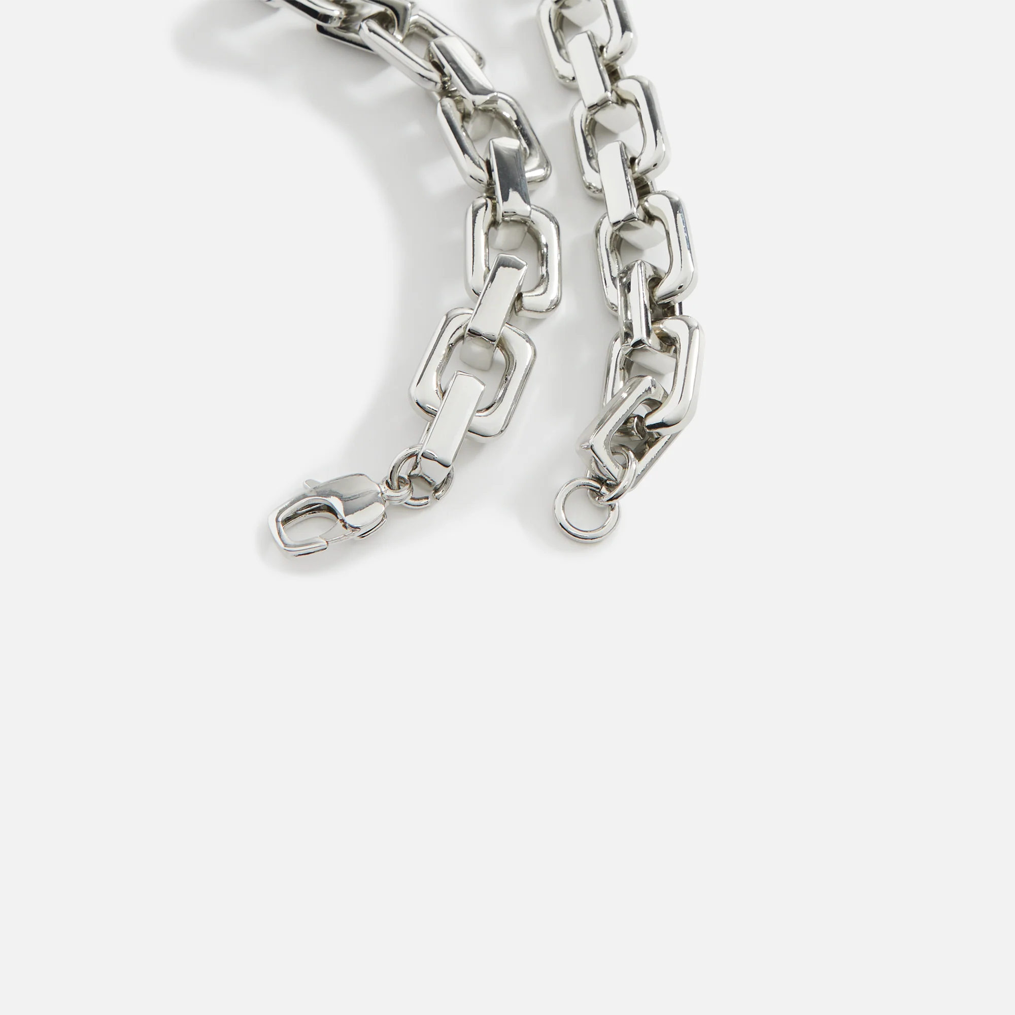 Square Chunky Chain Necklace