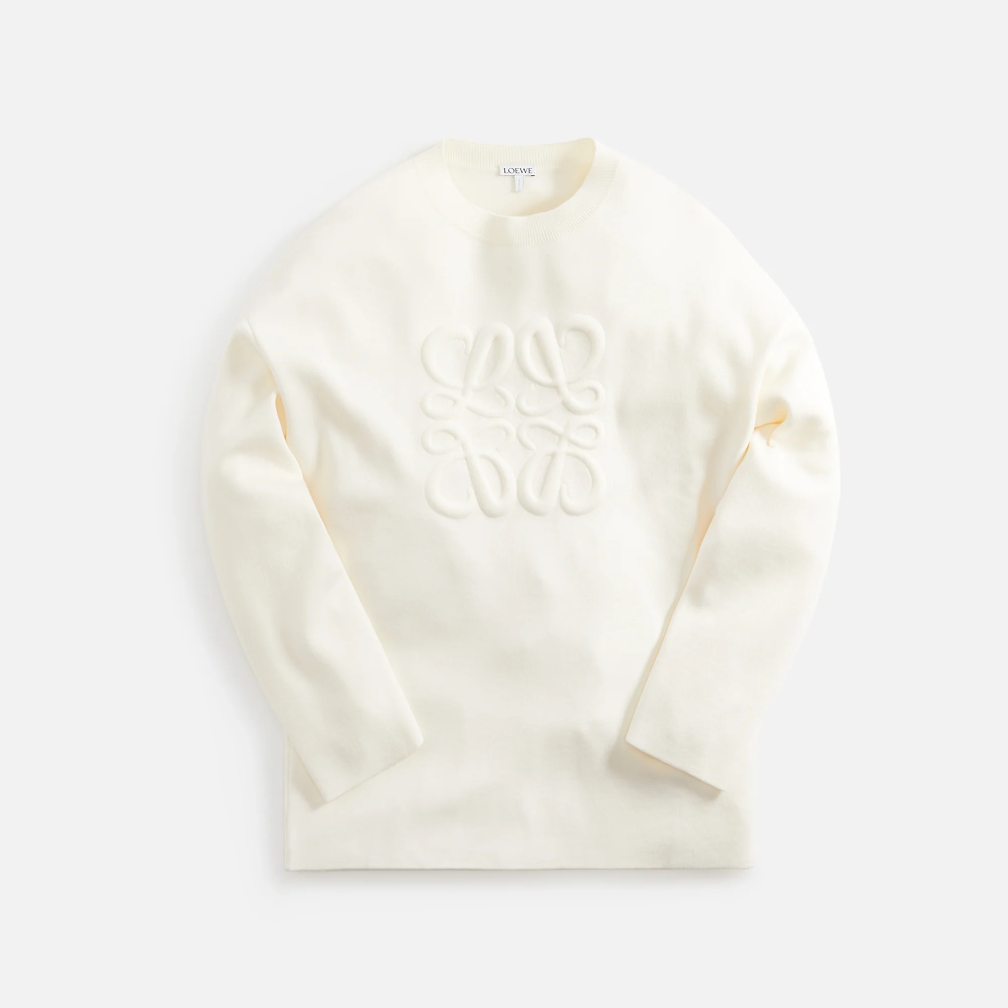 Debossed Anagram Sweater