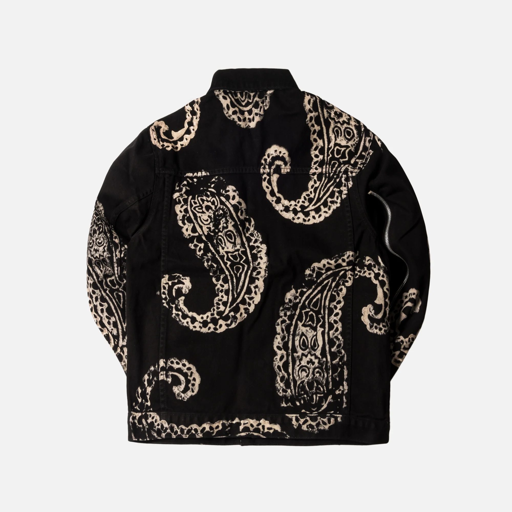 Paisley Denim Trucker Jacket