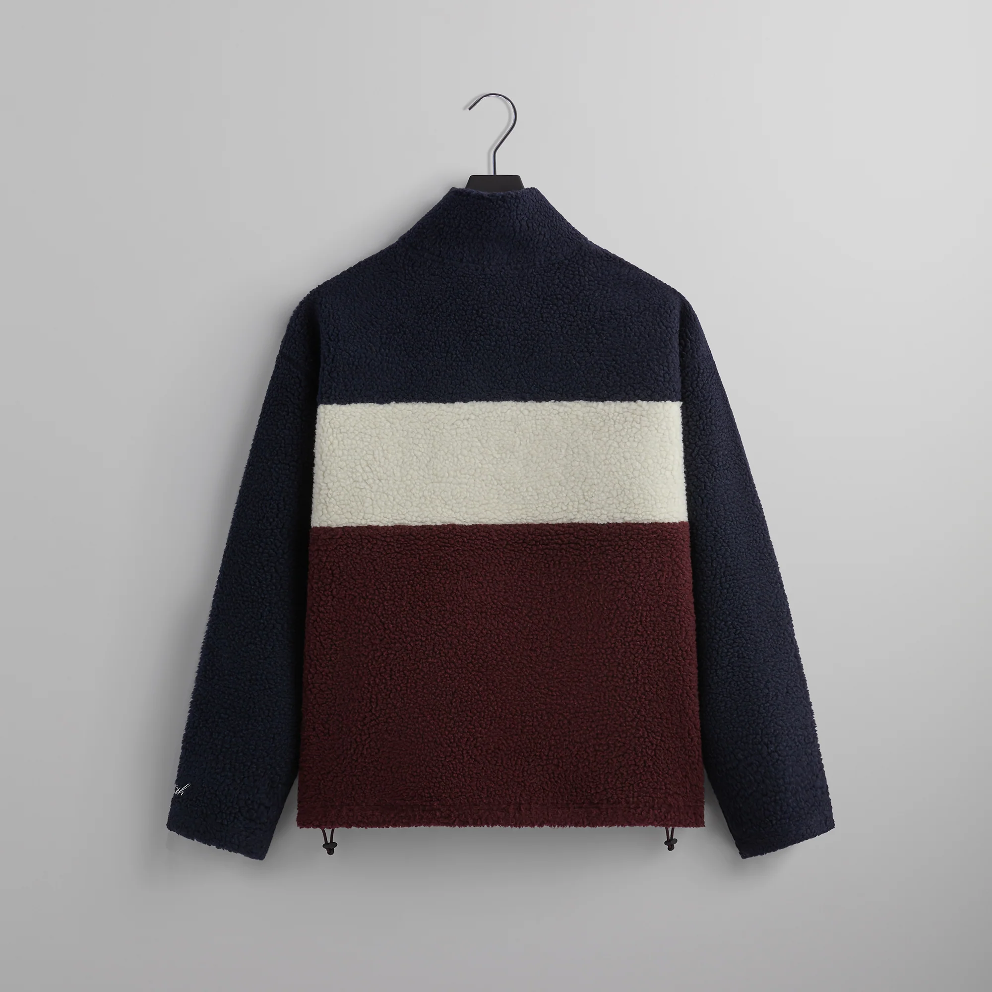 Kith for Bergdorf Goodman Heavy Sherpa Quarter Zip