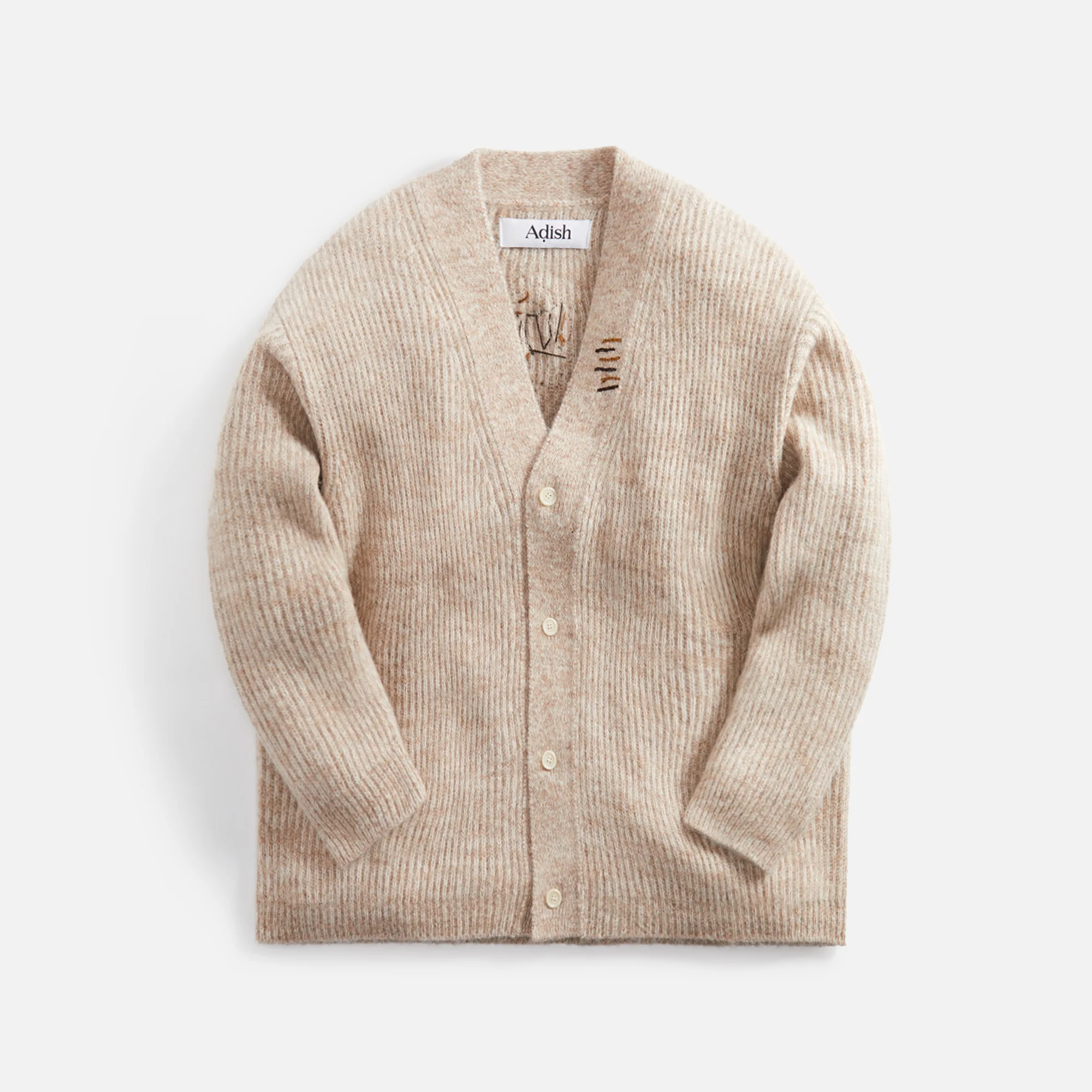Wool-Alpca Blend Quors Cardigan