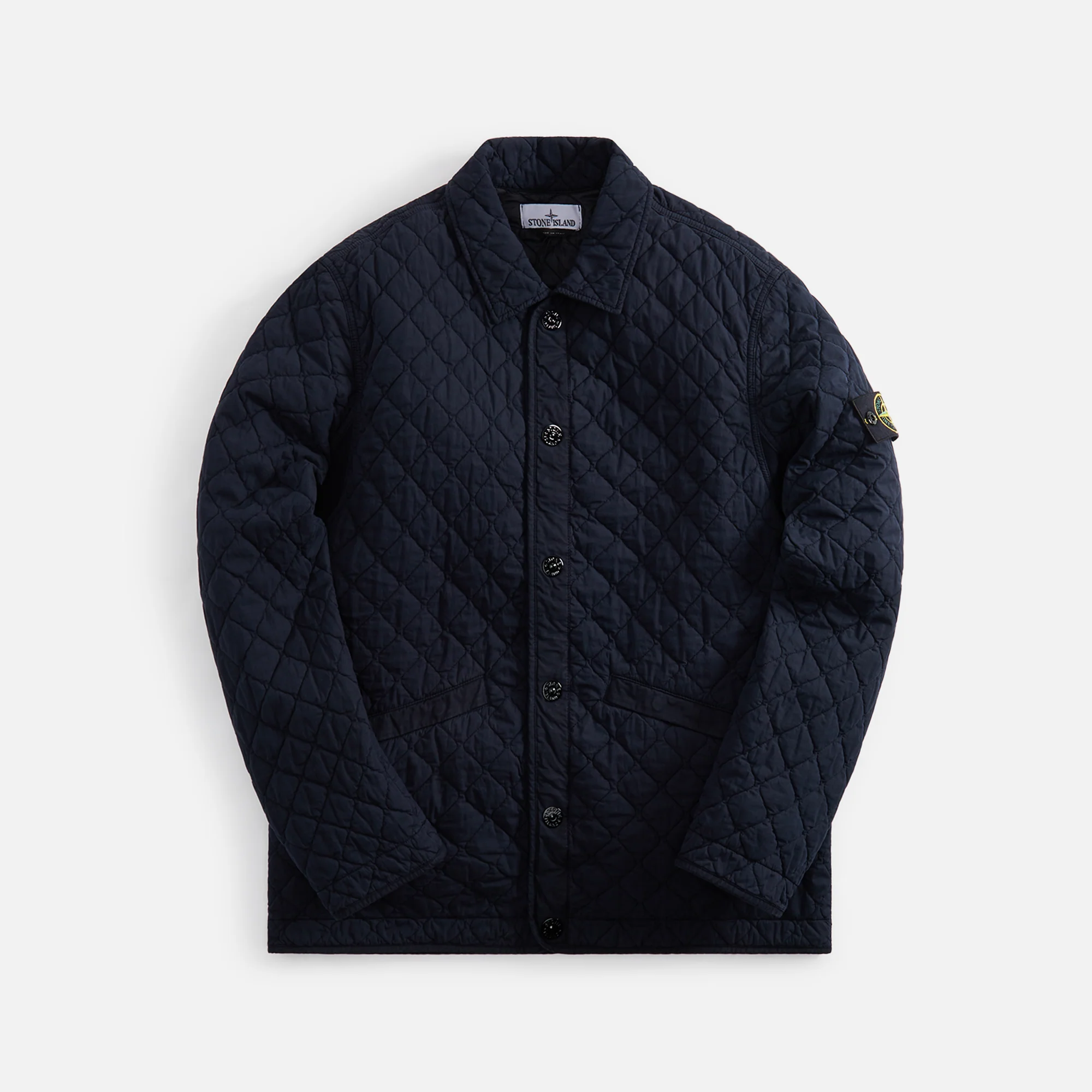 Padded Nylon Cotton Tela Jacket