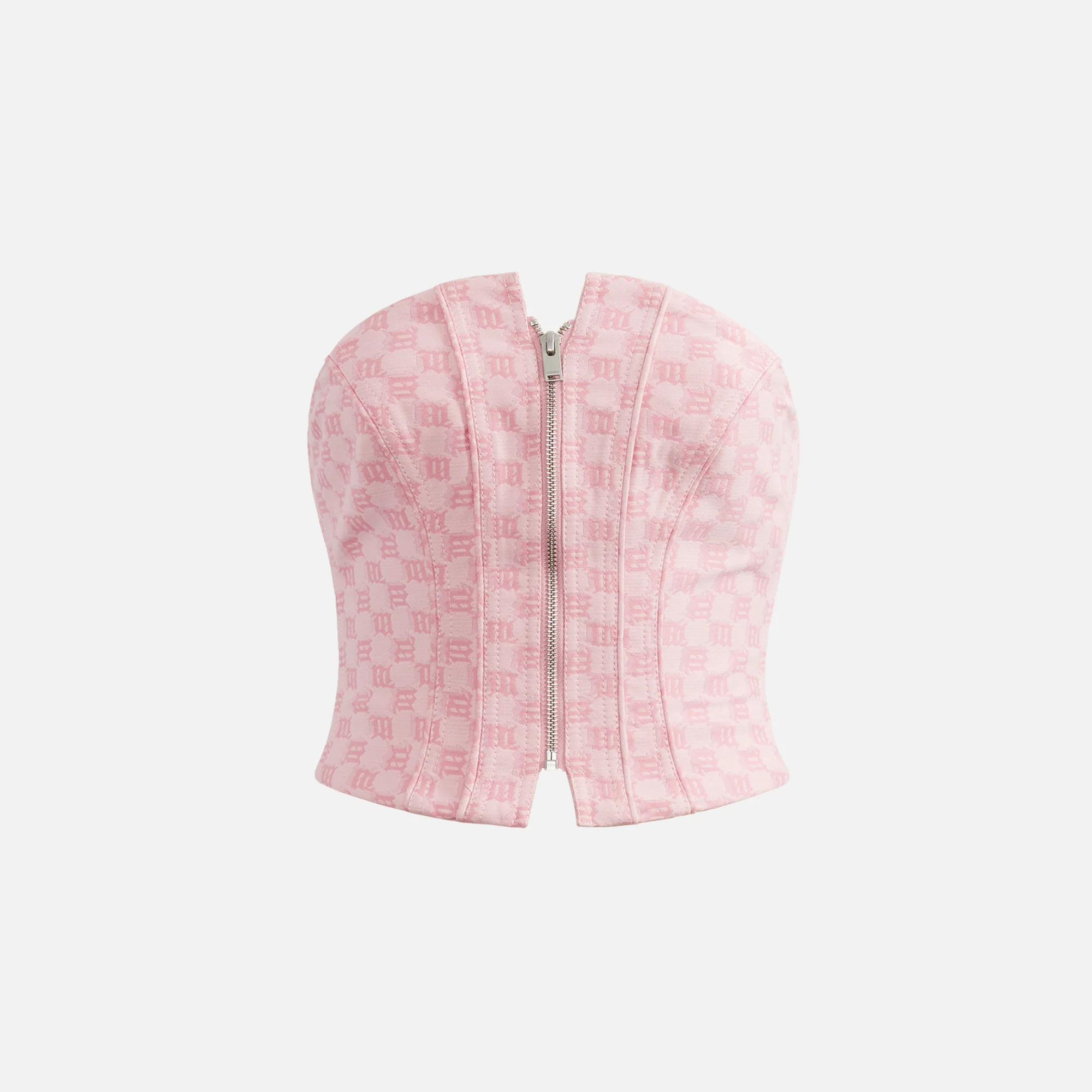 Jacquard Canvas Monogram Corset Top
