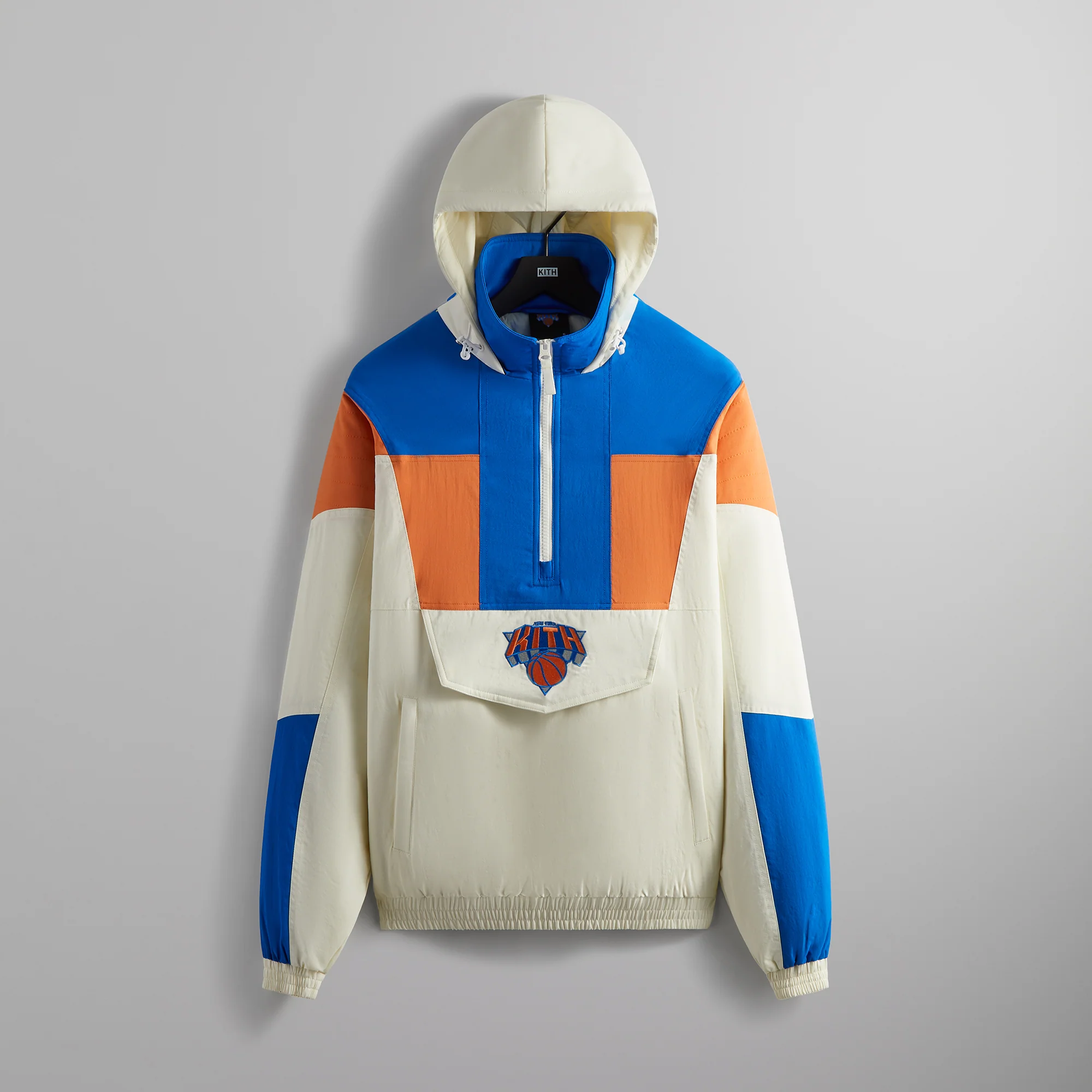 Kith for the New York Knicks Quarter Zip Anorak