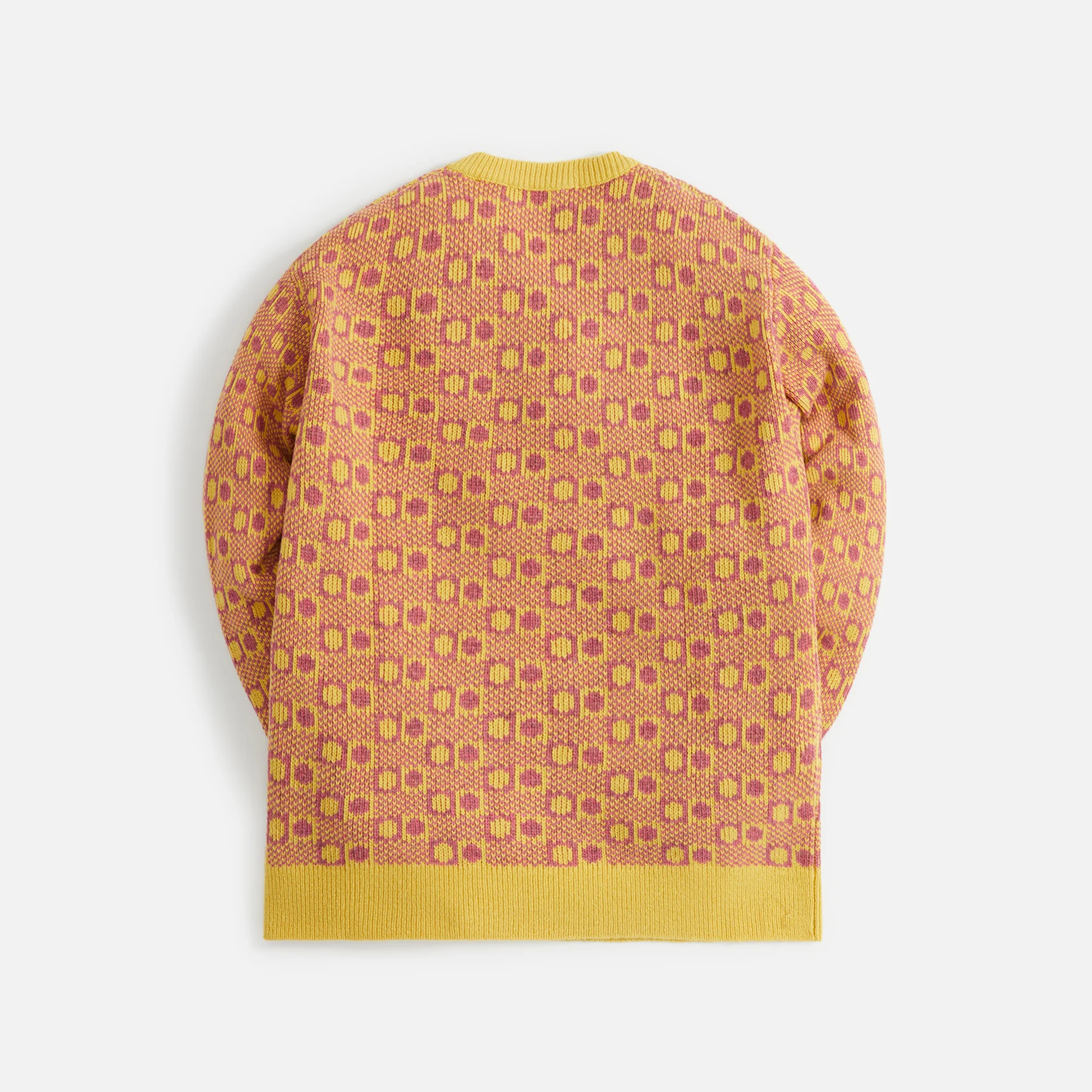 Jacquard Shetland Wool Roundneck