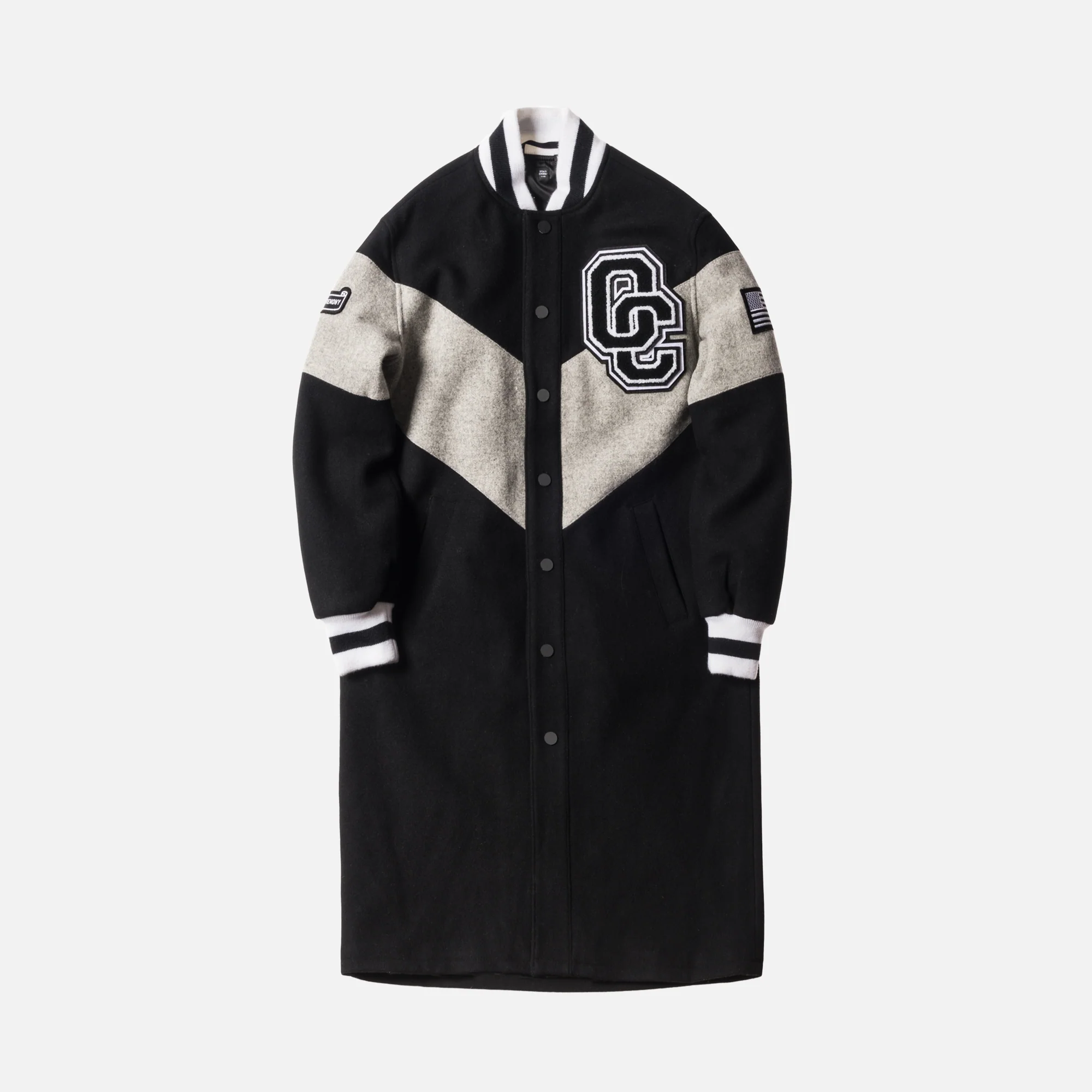 Torch Alpha Long Varsity Jacket