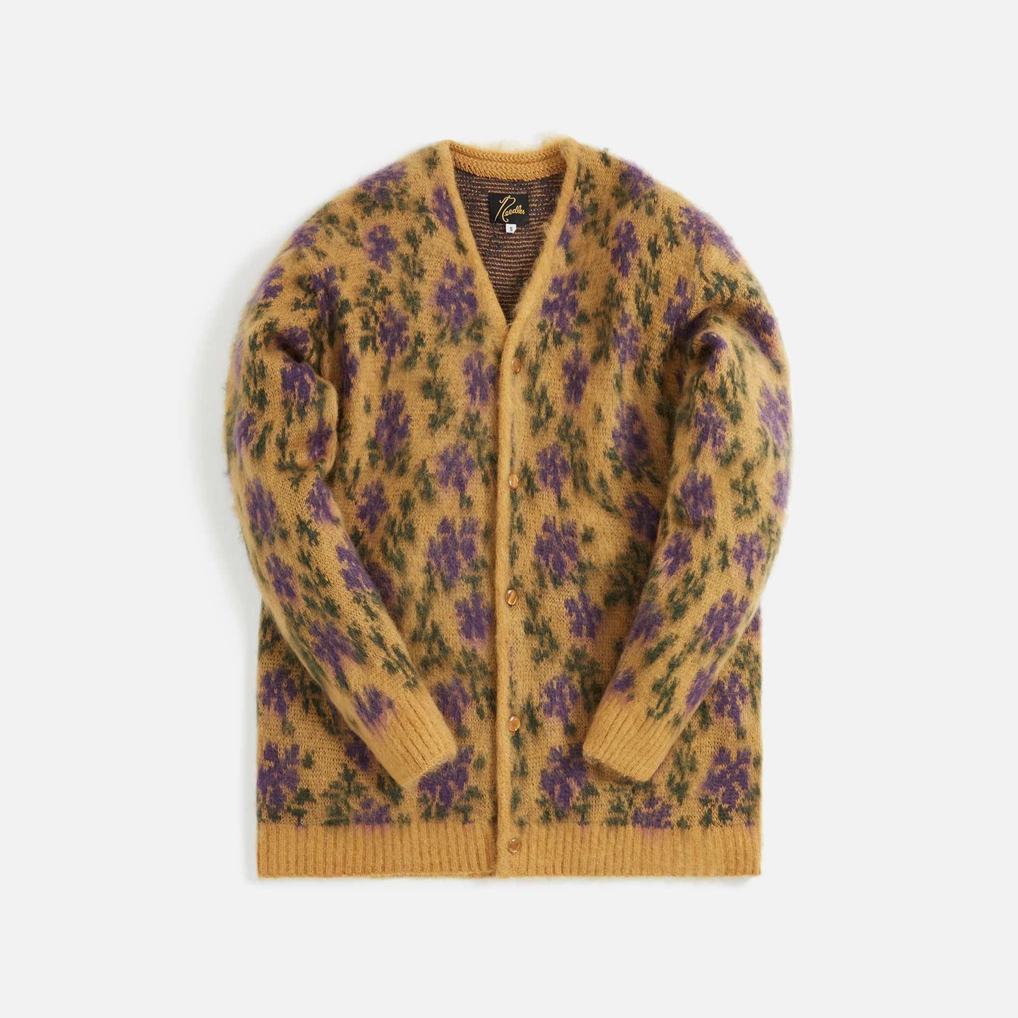 Mohair Cardigan Flower