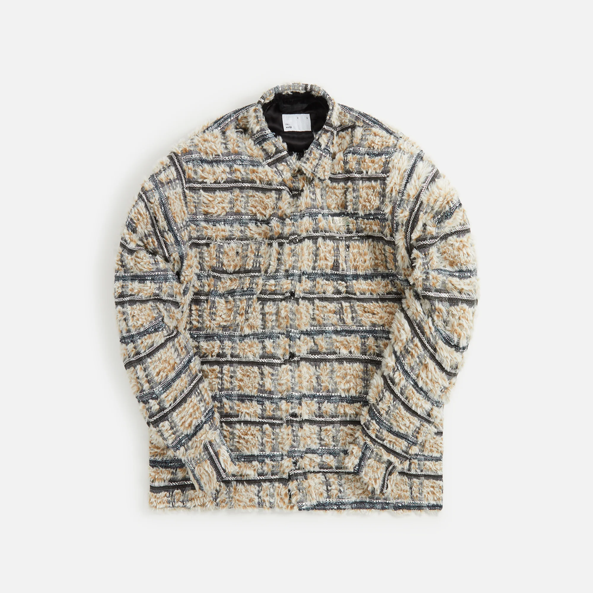 Tournier Fantasie E.Fur Tweed Work Shirt
