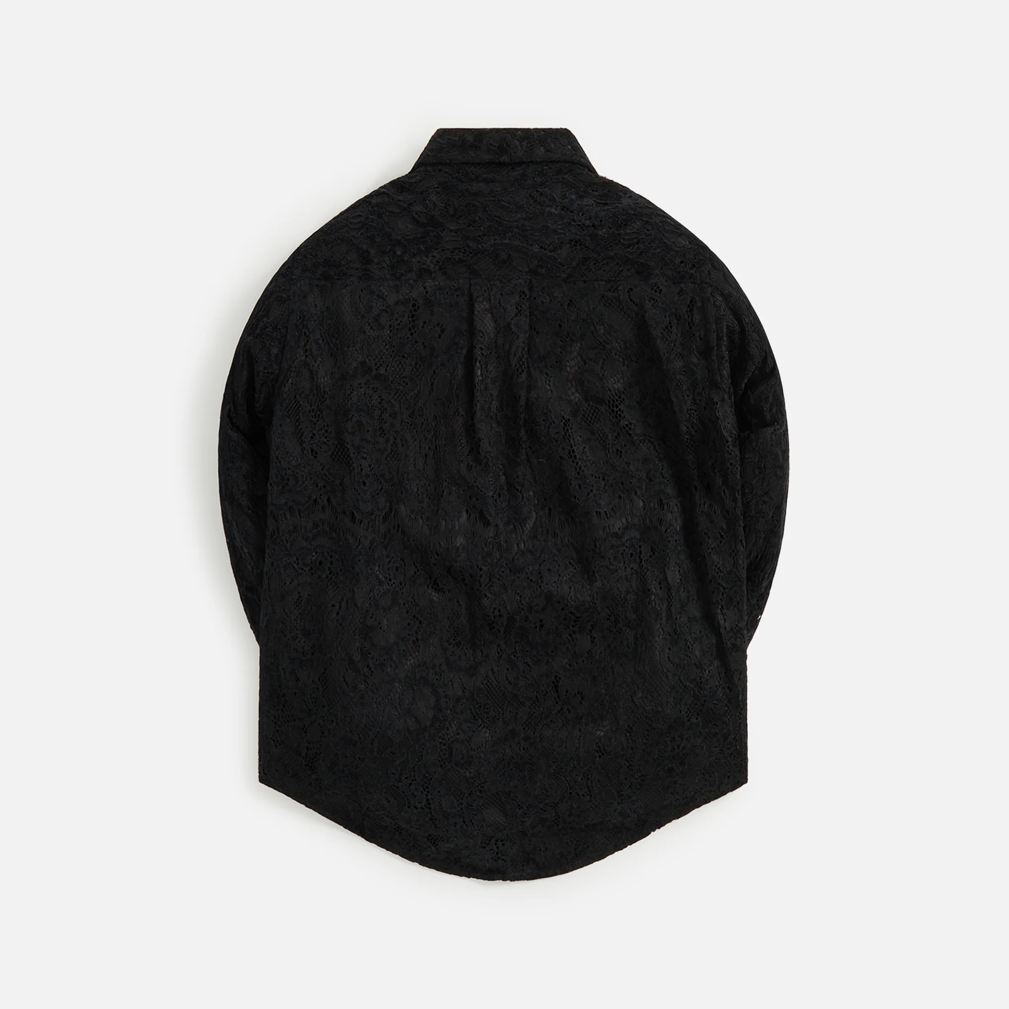 Chenille Jacquard Lace Over Shirt