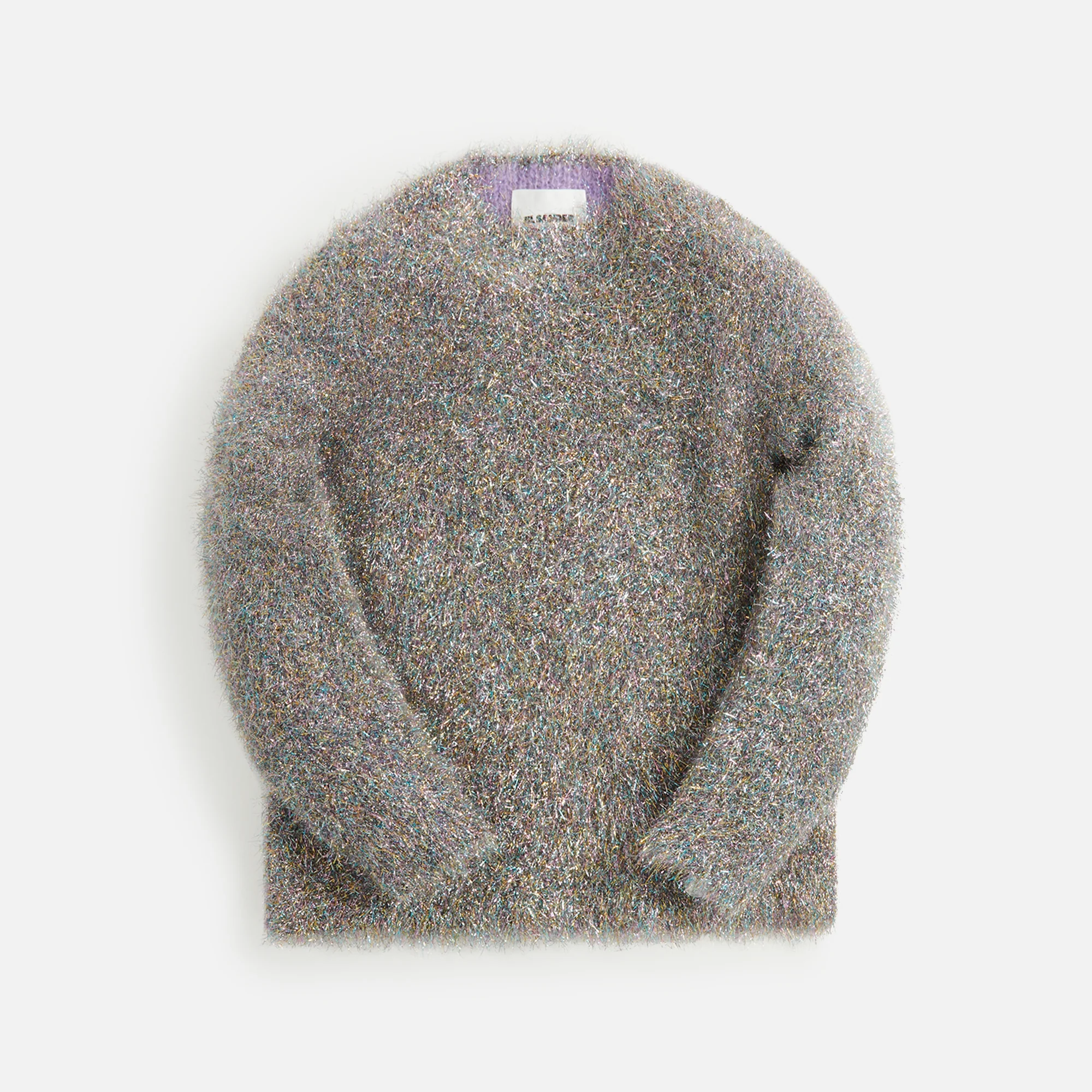 Chunky Lurex Mohair Double Face Sweater