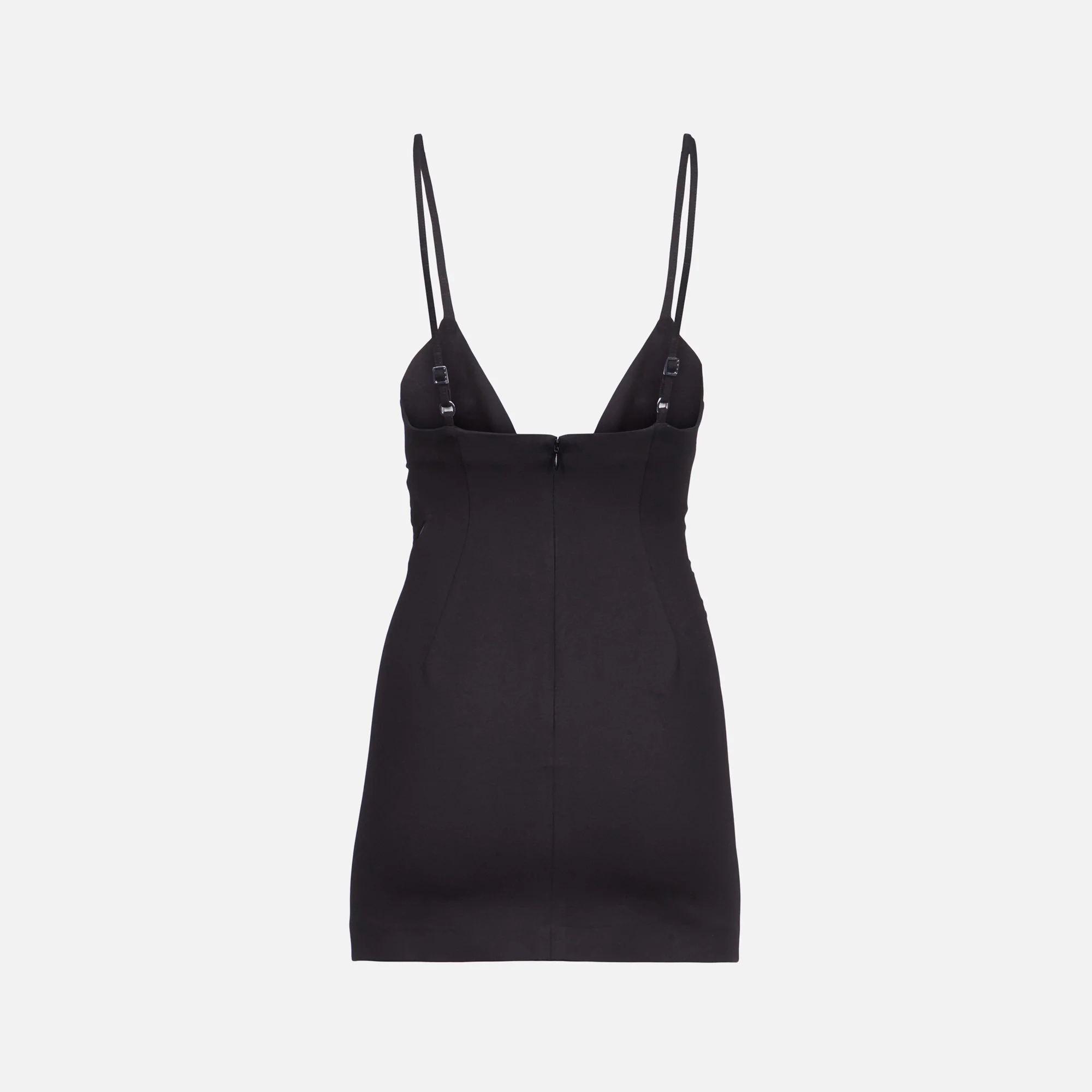 Crystal Claw Cutout Mini Dress