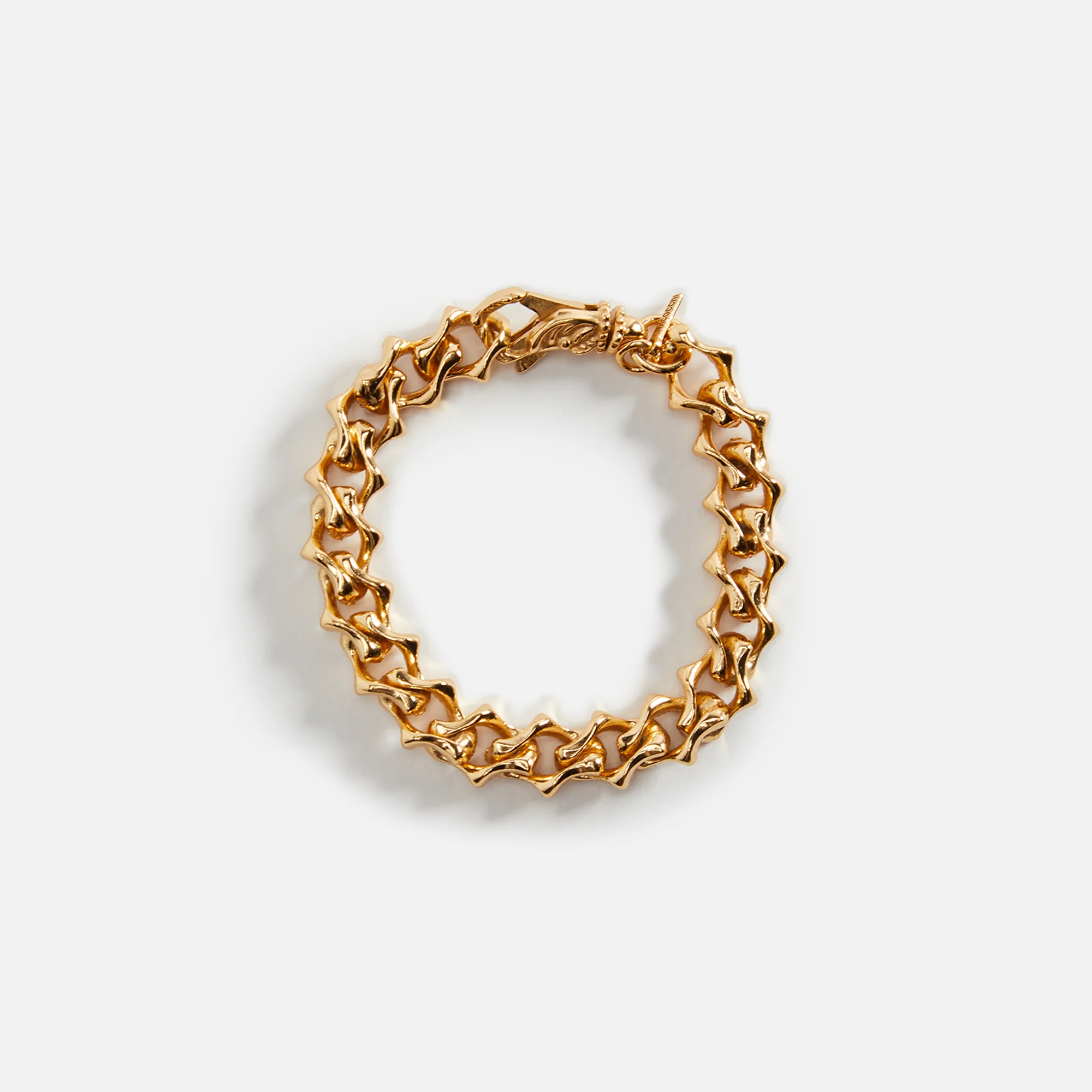 Gold Arabesque Chain Bracelet