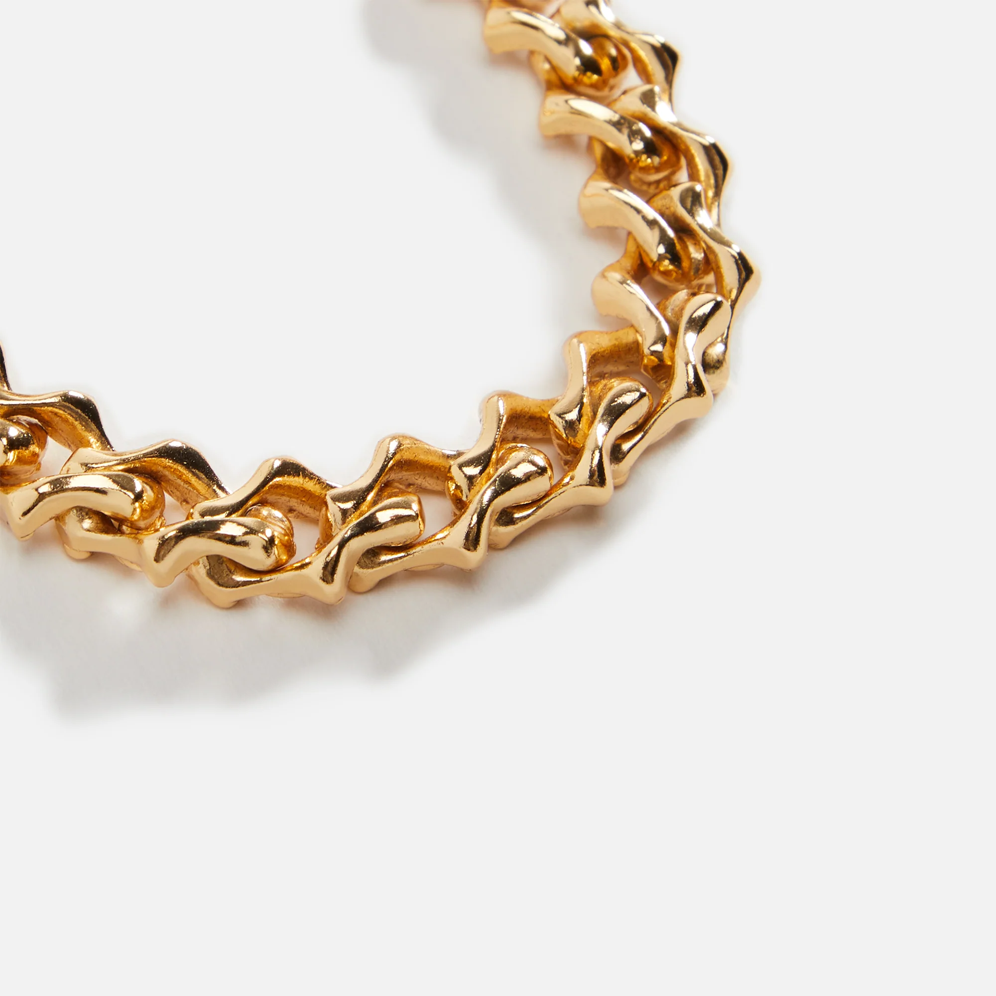 Gold Arabesque Chain Bracelet