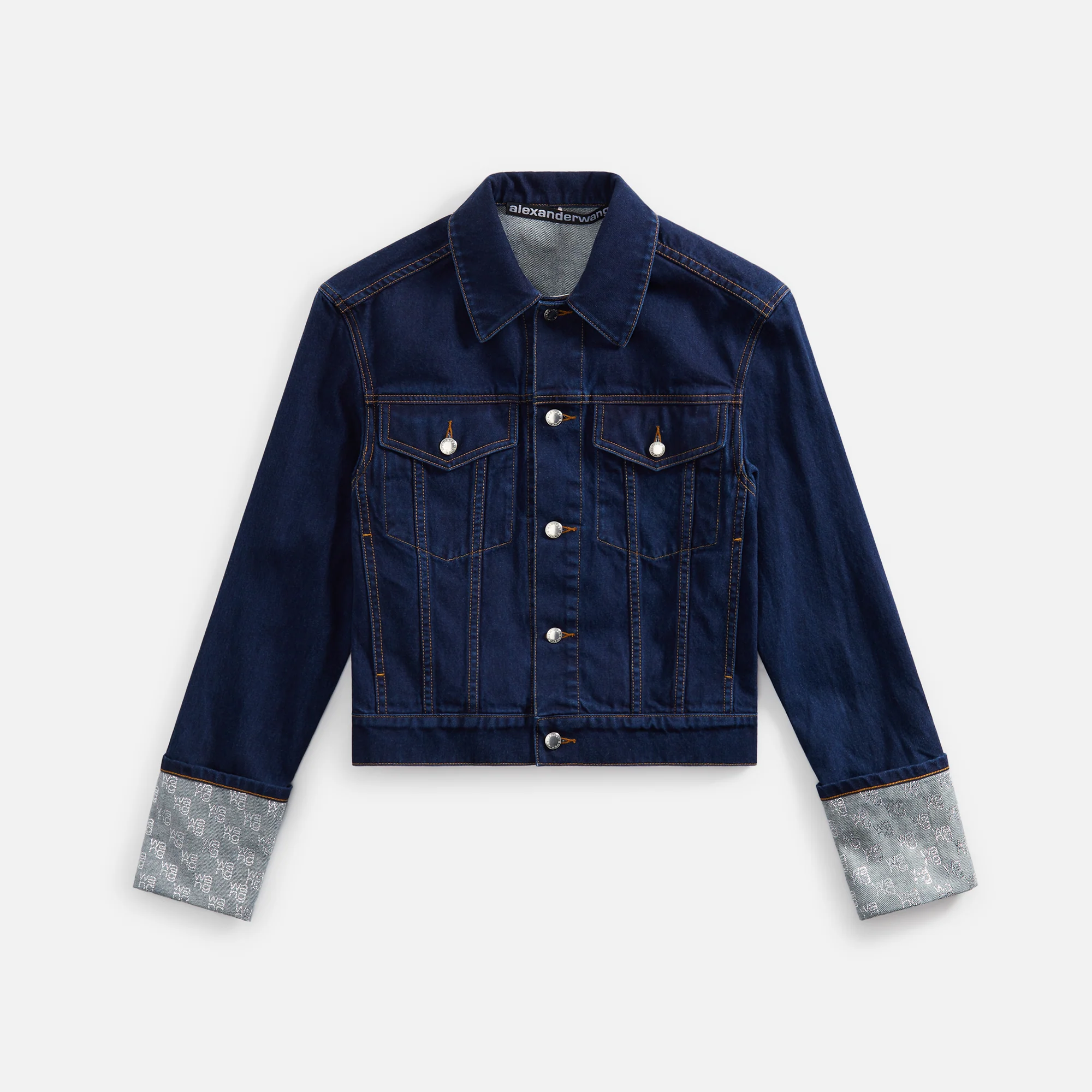 Crystal Cuff Stacked Wang Jacket
