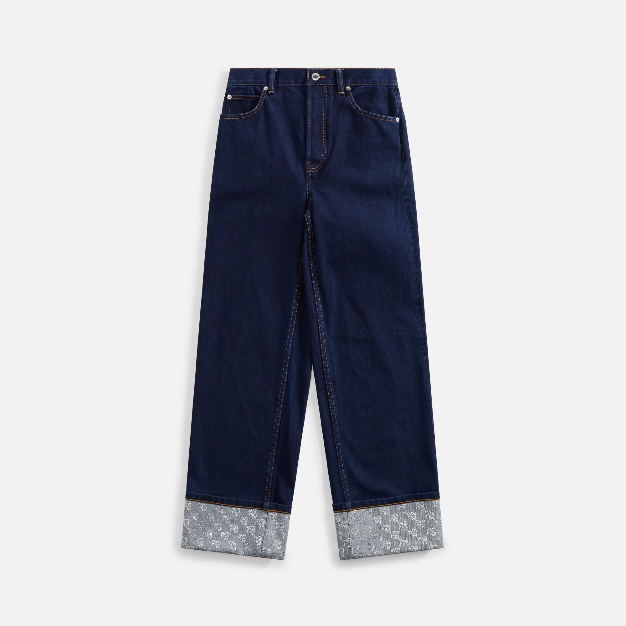 Crystal Cuff Stacked Wang Pant