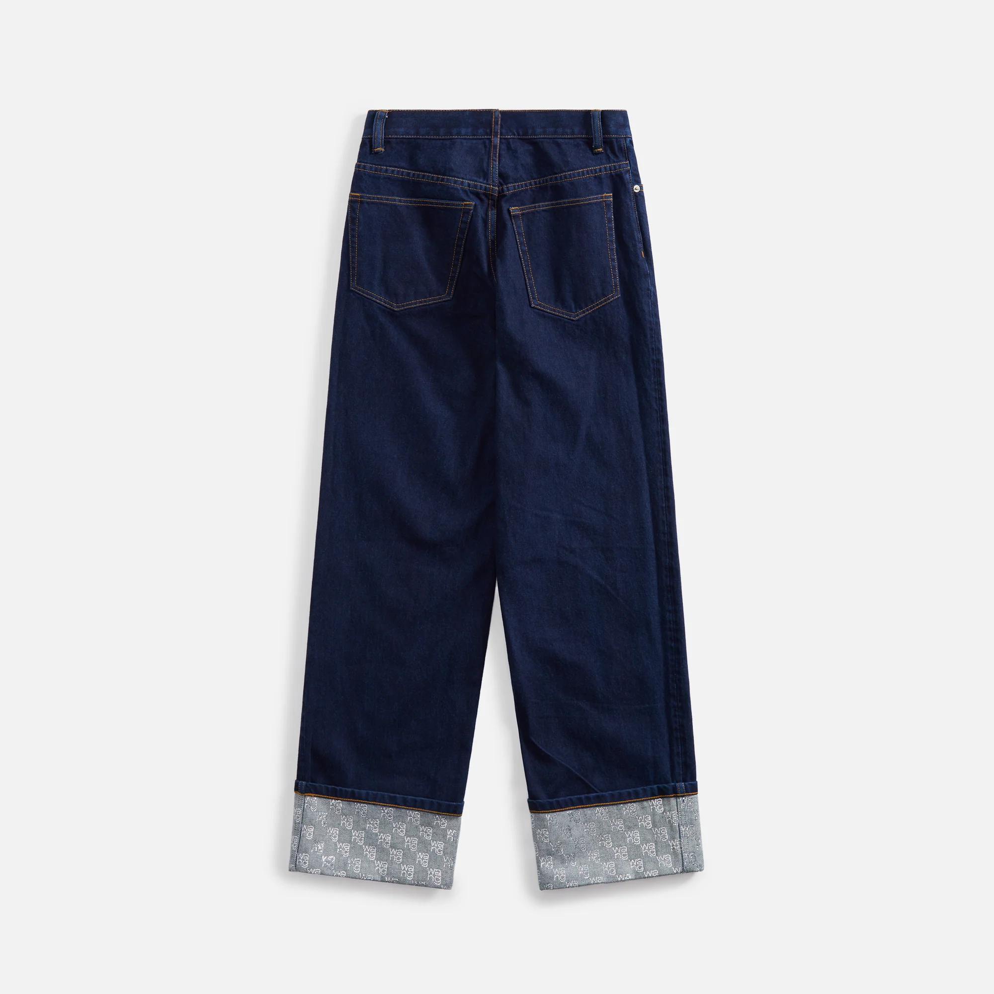 Crystal Cuff Stacked Wang Pant