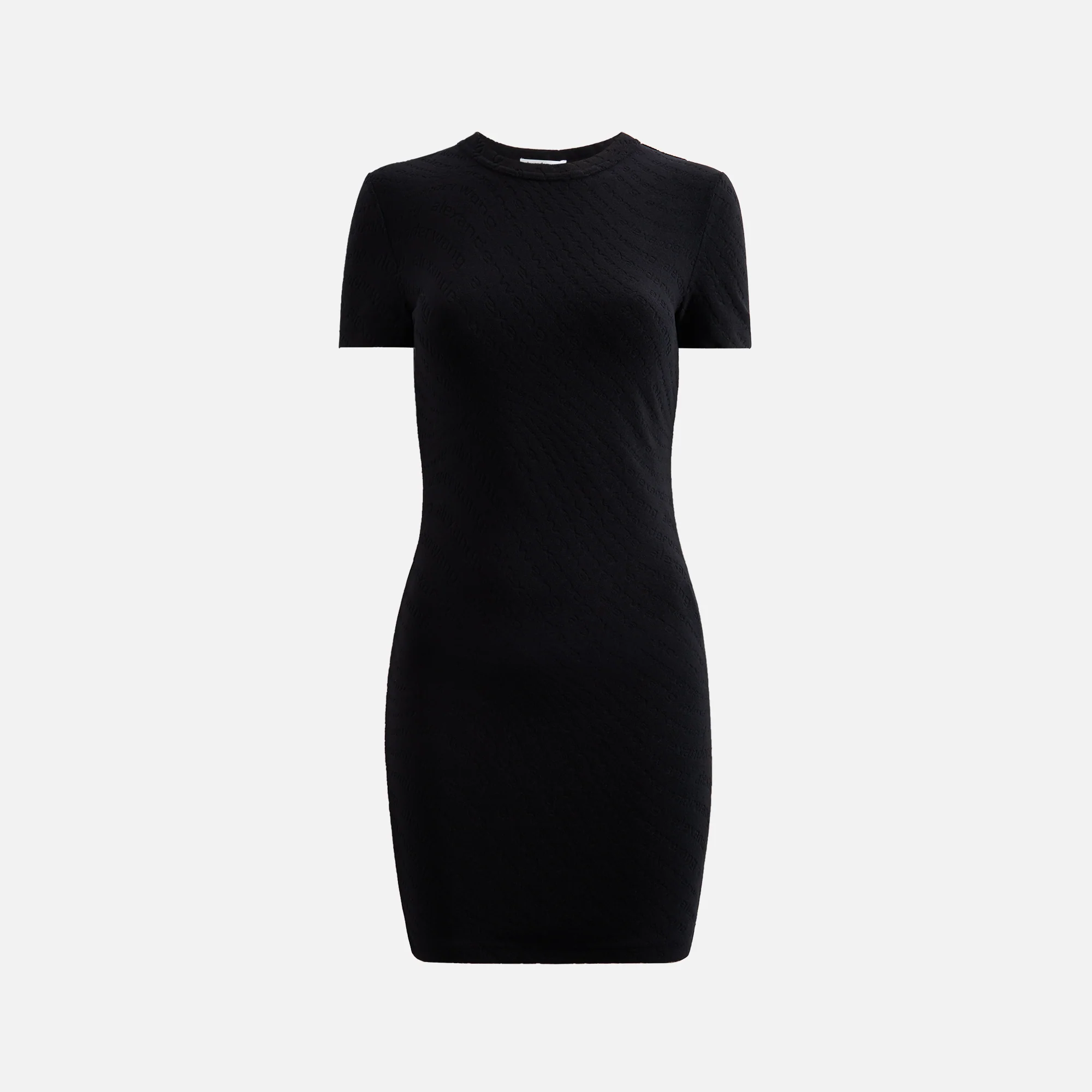 Crew Neck Short Sleeve Dress