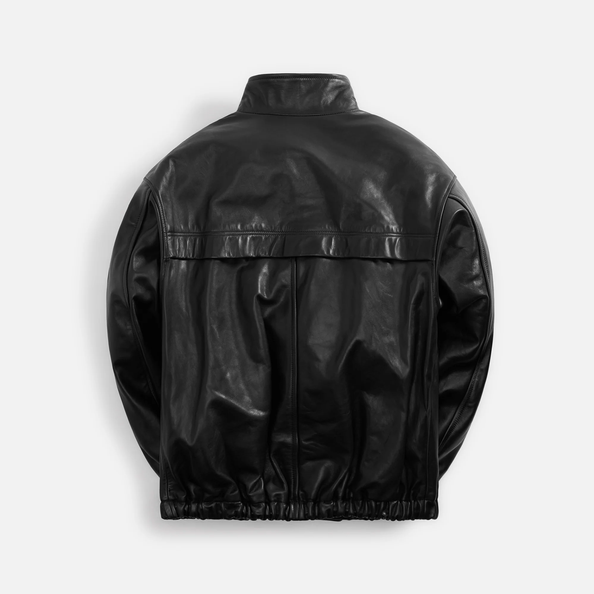 Boxy Leather Blouson